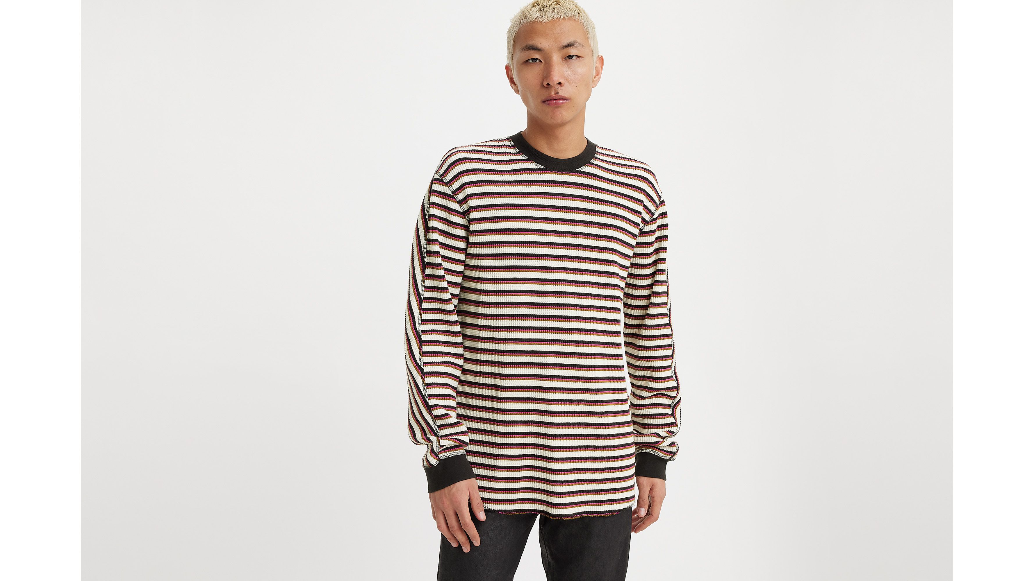 Long Sleeve Relaxed Fit Thermal Shirt 1