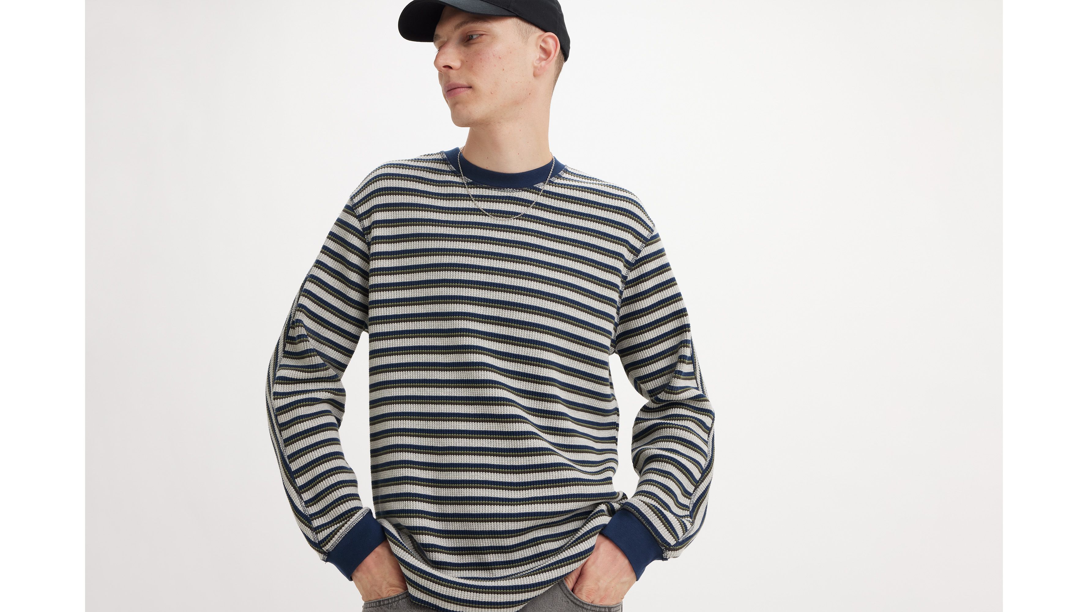 Long Sleeve Relaxed Fit Thermal Shirt 1