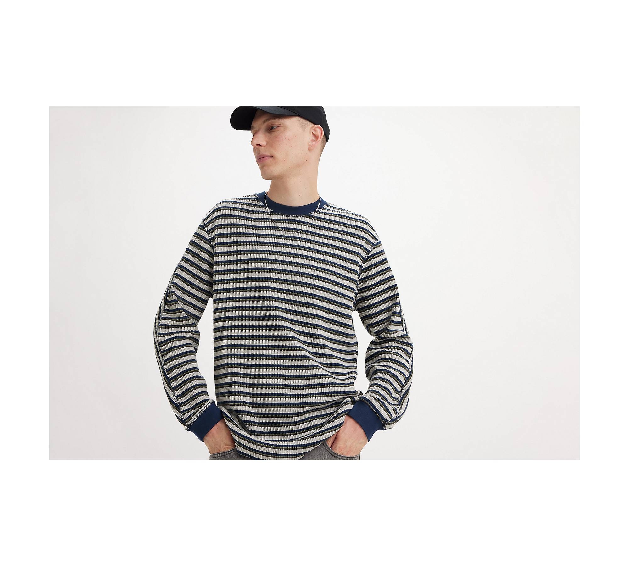 Long Sleeve Relaxed Fit Thermal Shirt - Multi-color | Levi's® CA
