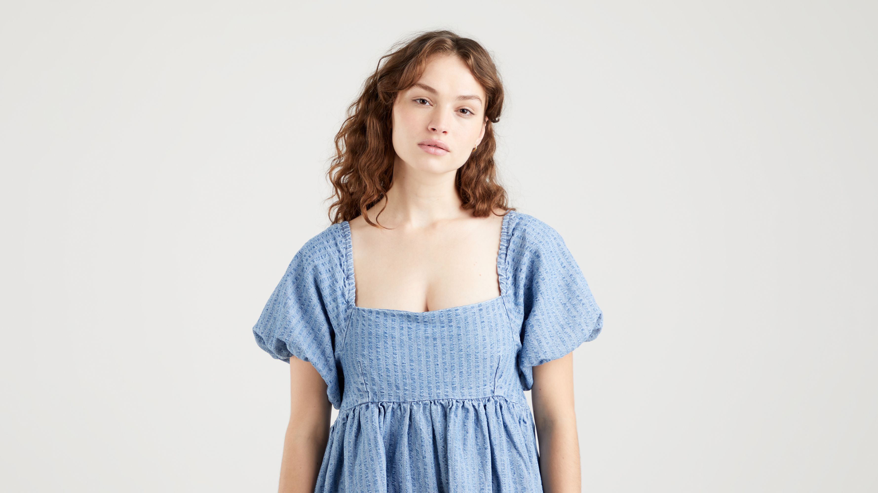 Sage Denim Dress 3