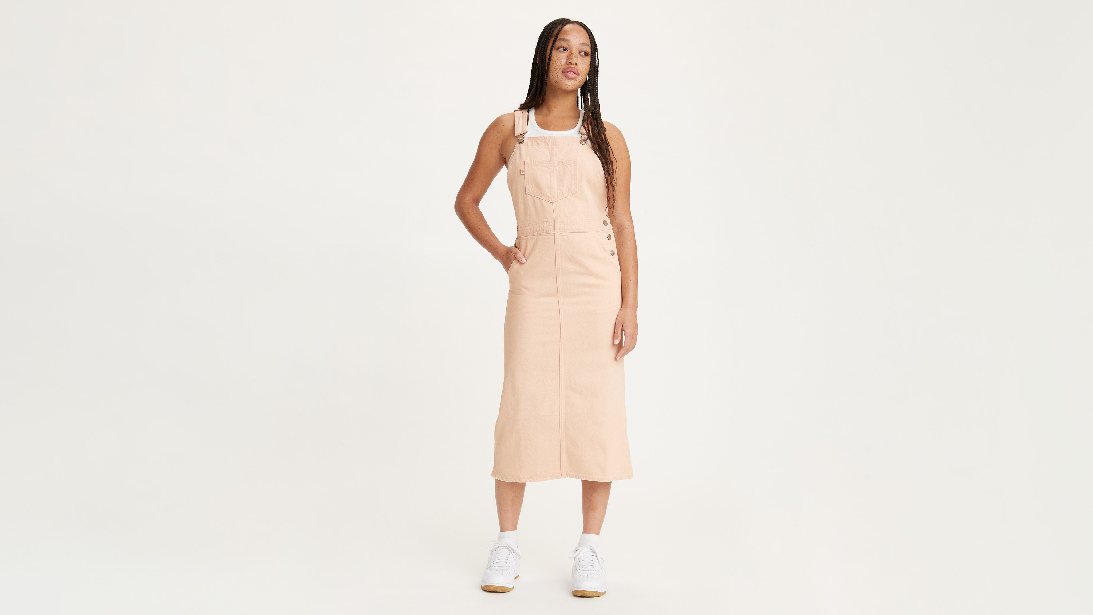 ロドリリオンJUMPER DRESSデニム RHODOLIRION/ロドリリオン 5Pockets Suspender Pant-Denim(0 BLUE