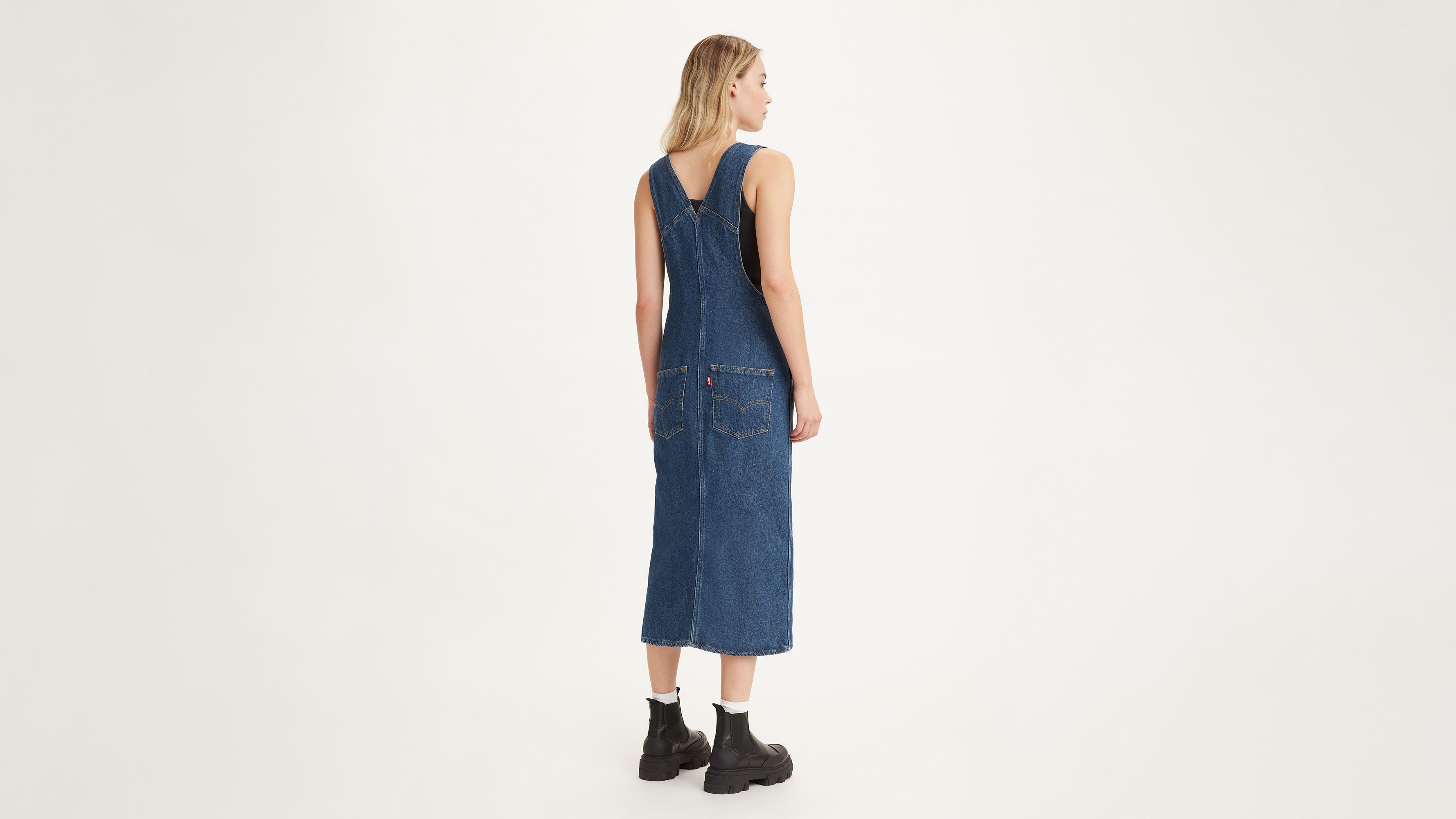 Hendrix Denim Jumper Dress