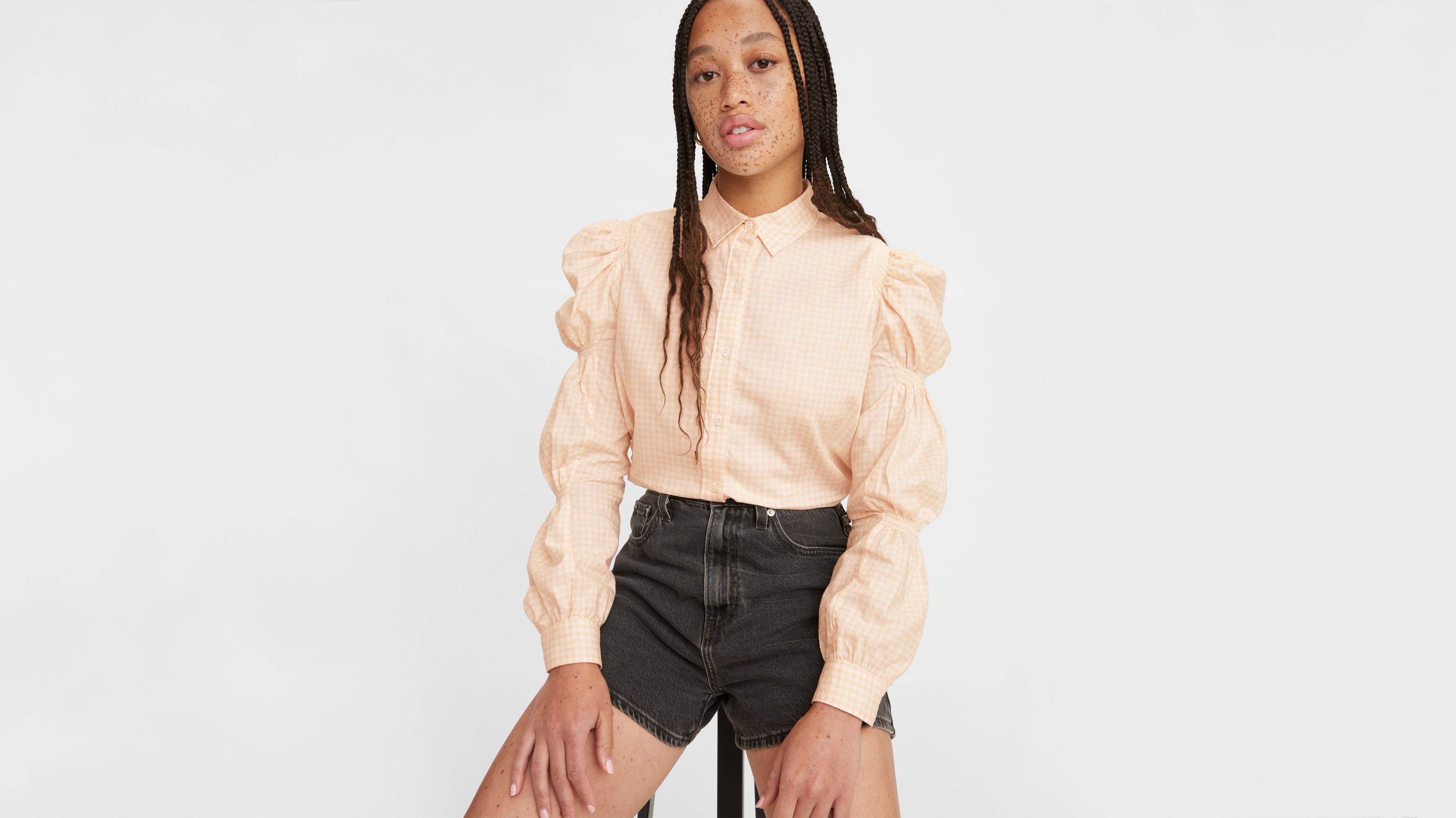 トップス Agatha blouse set up ANDMary ANDMARY】Agatha blouse set up