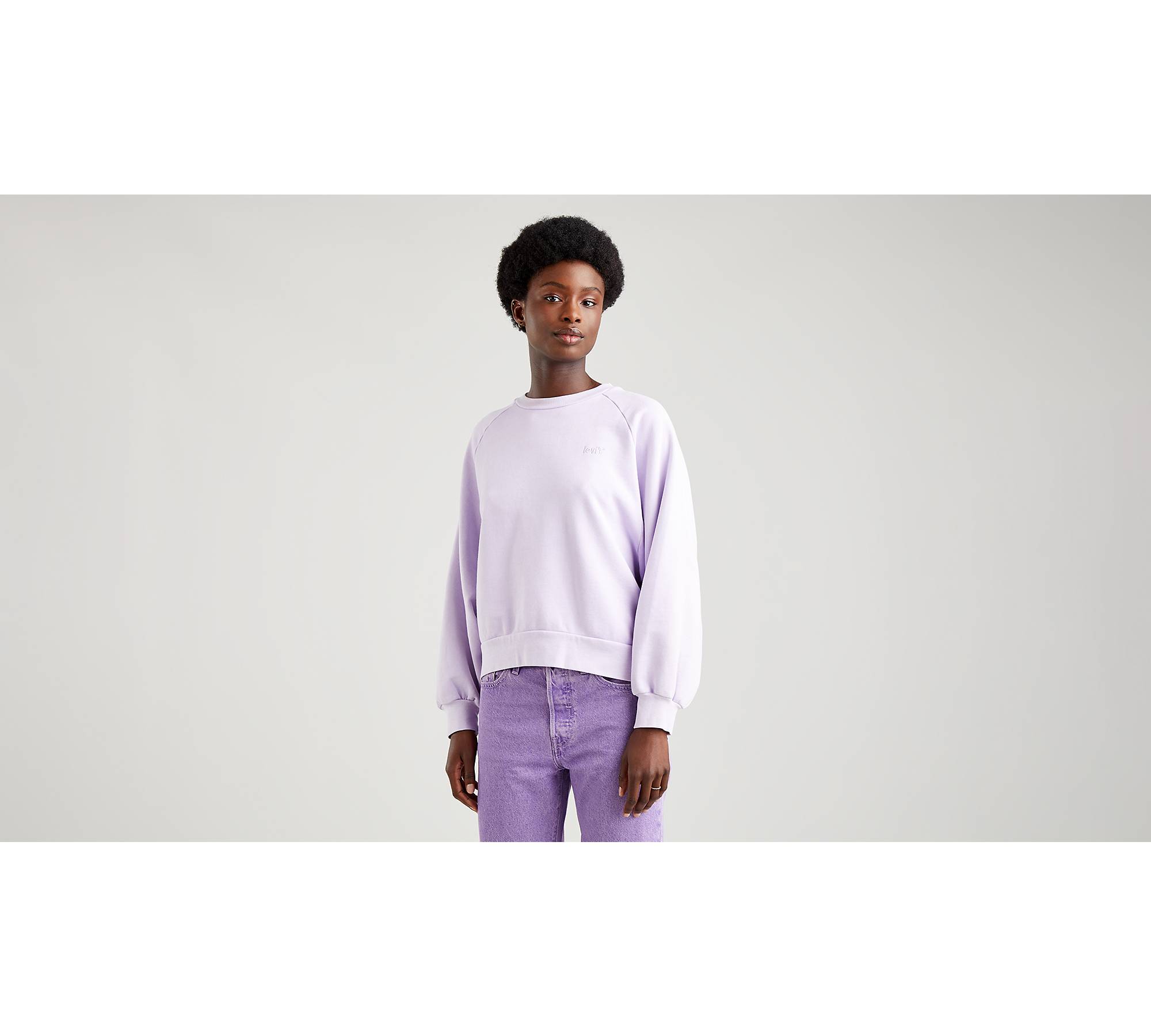 Snack Sweatshirt - Purple | Levi's® US