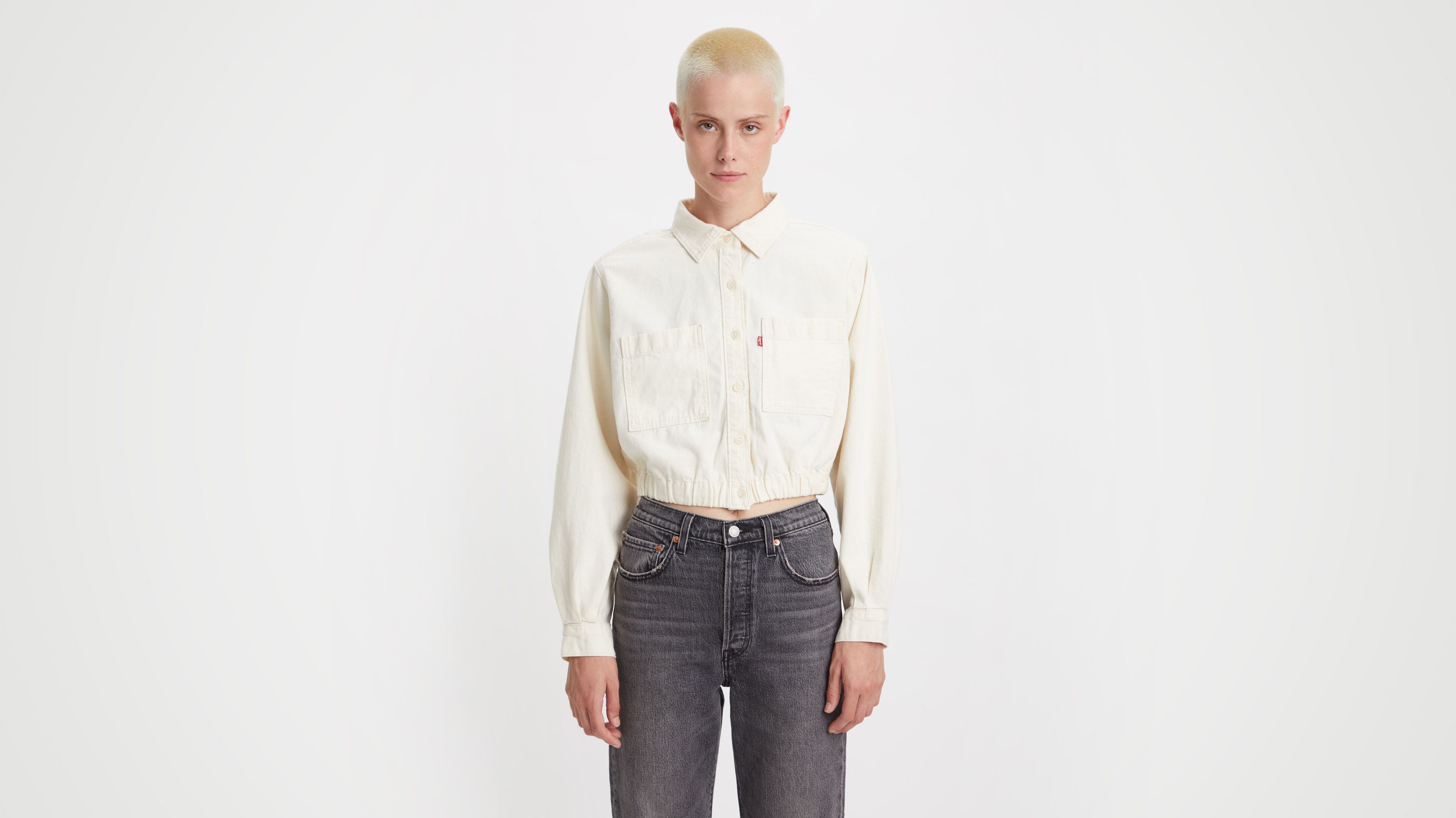 Camisa Denim entallada Jax 1