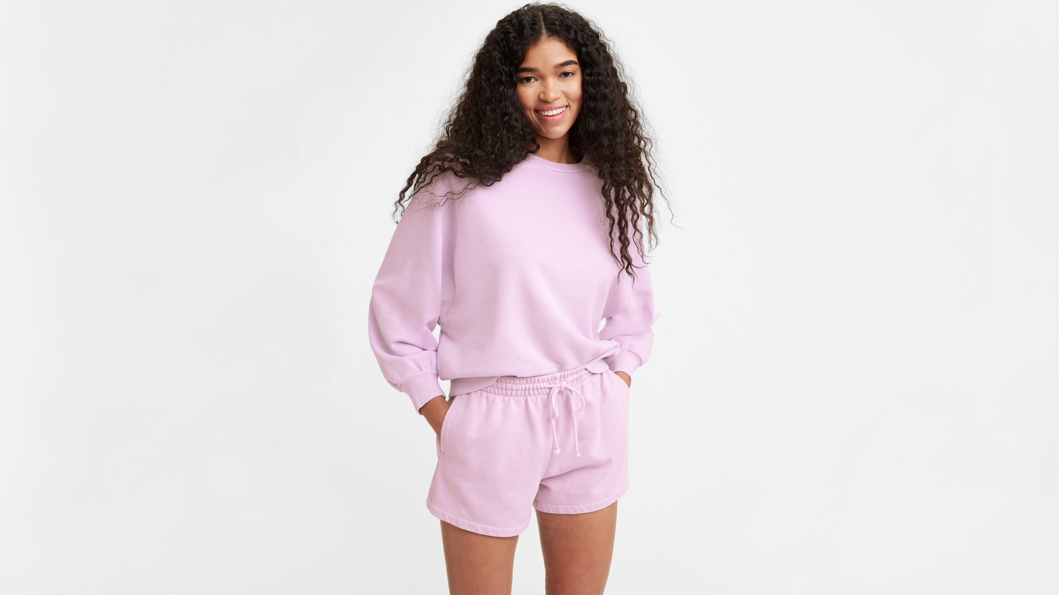 Lilac 2025 sweat shorts