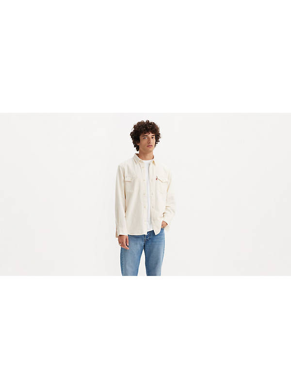 Relaxed Fit Western Shirt - White | Levi's® US