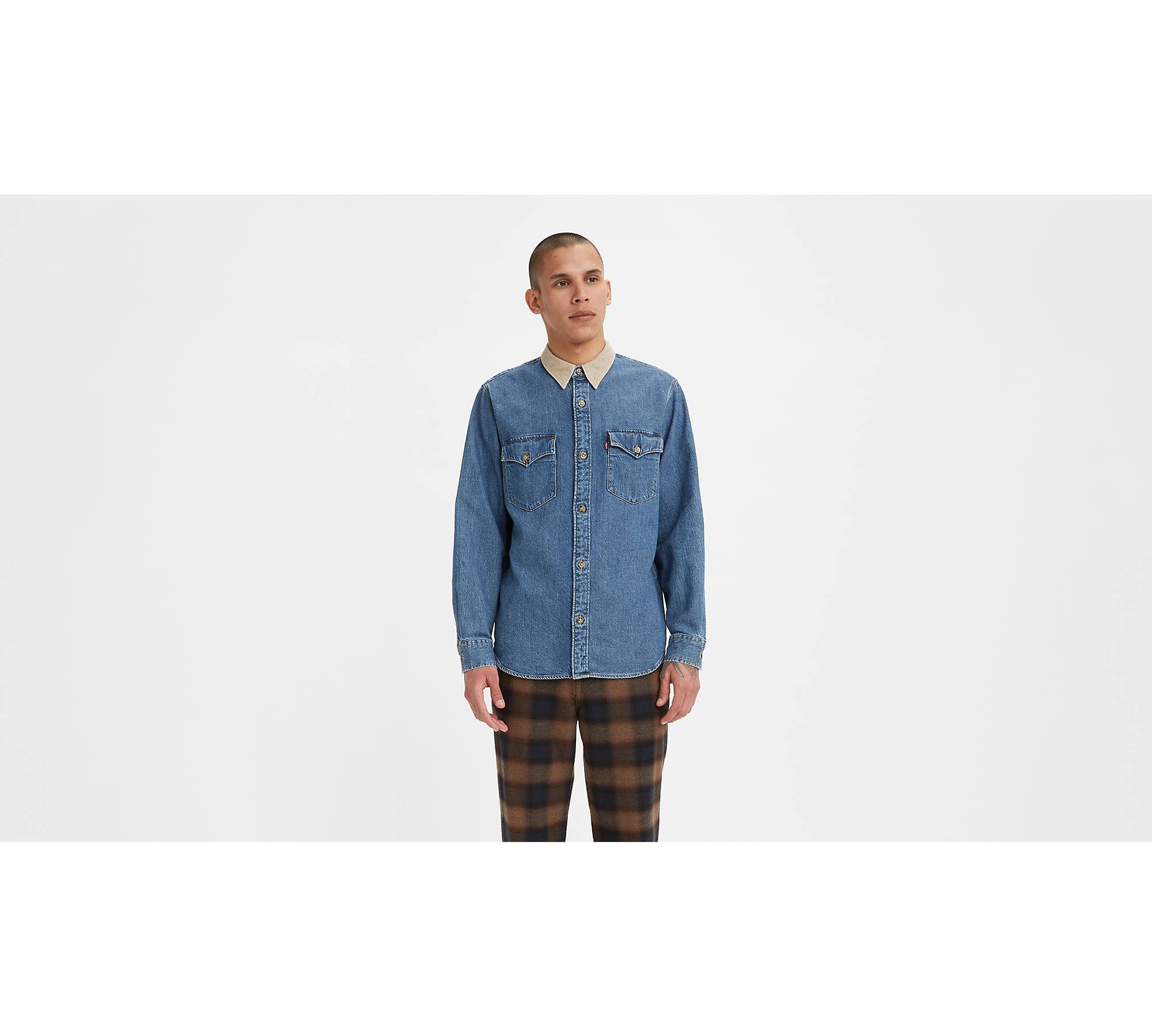 Relaxed Fit Western Shirt - Medium Wash | Levi's® US