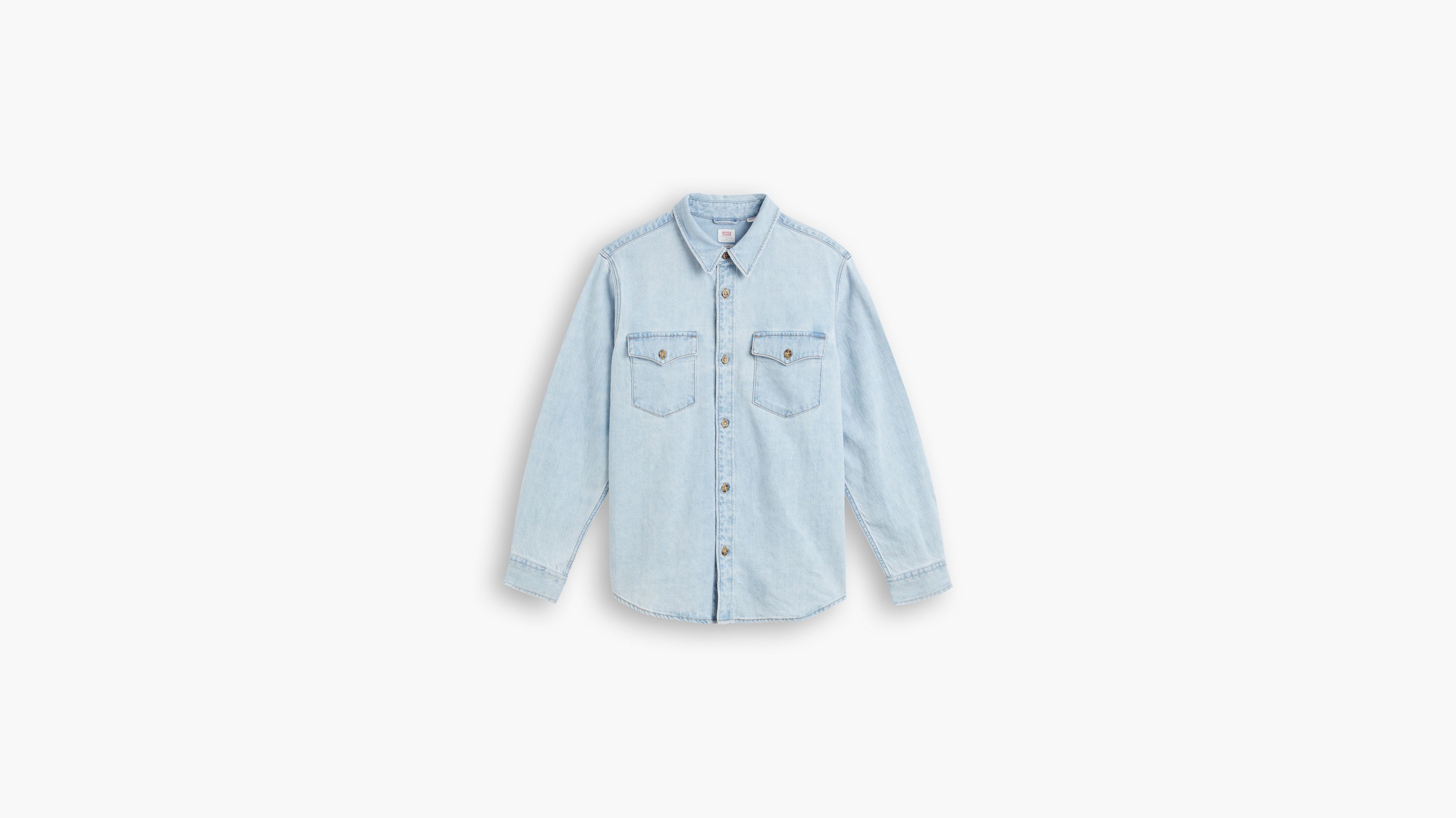 Relaxed Fit Western Shirt Light Wash Levi's® CA