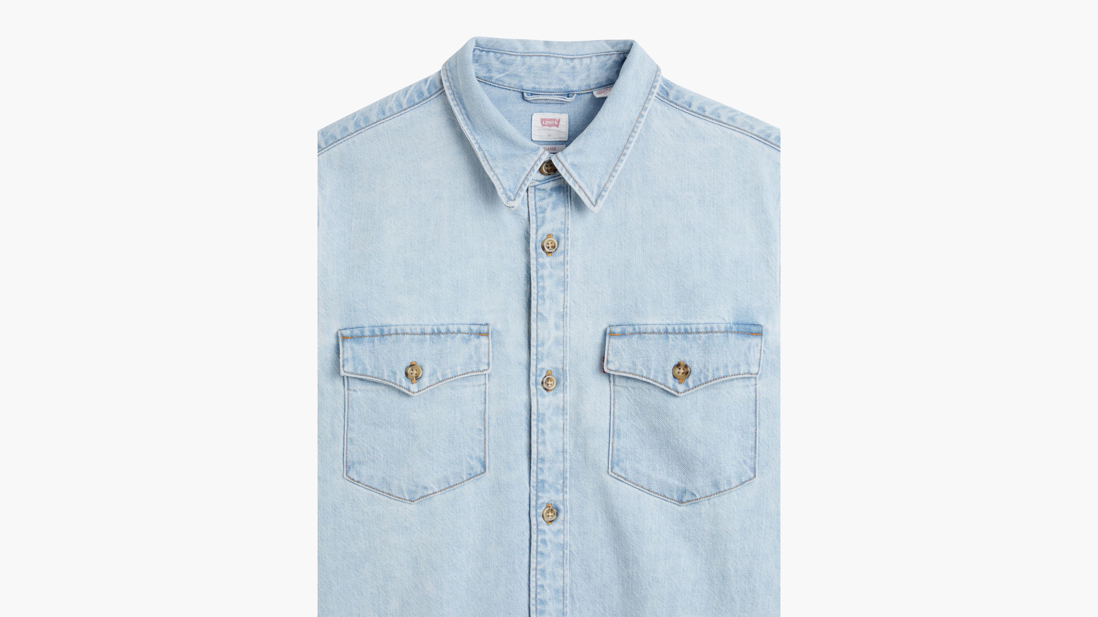 Relaxed Fit Western Shirt - Light Wash | Levi's® CA
