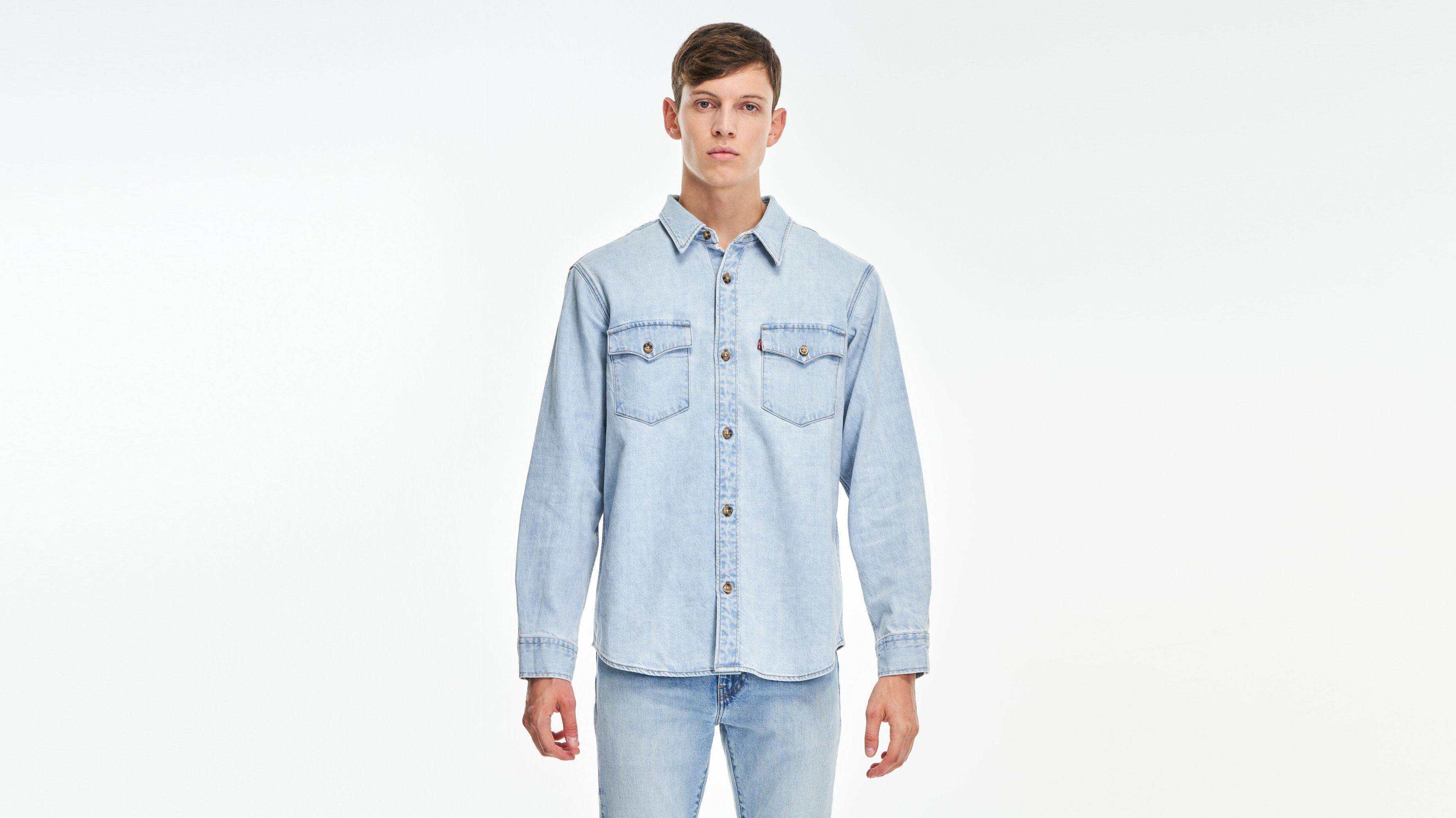 Relaxed Fit Western Shirt Blue Levi's® AL