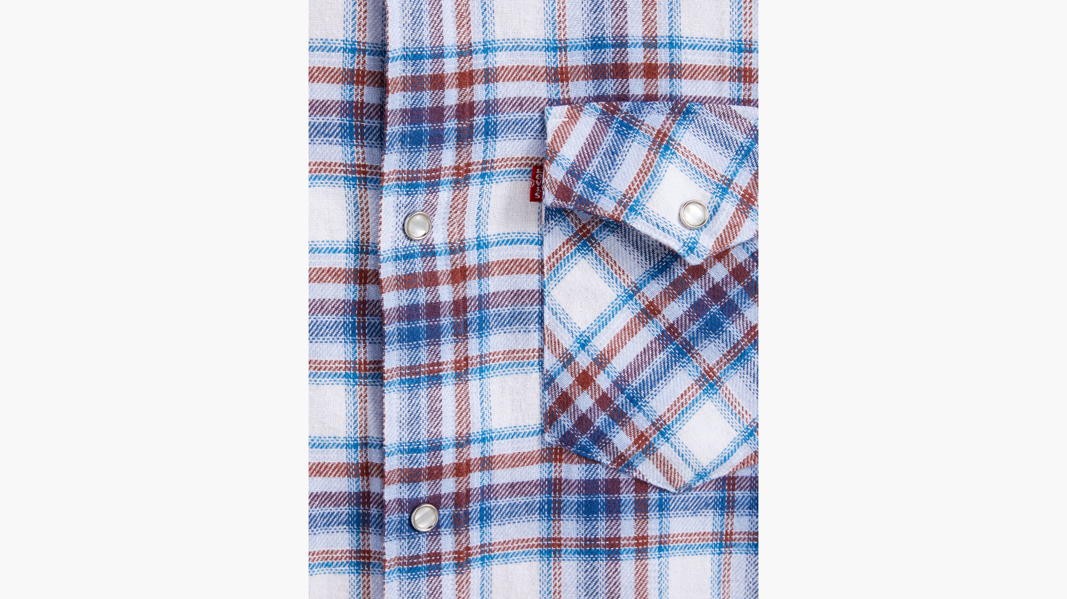 Relaxed Fit Western Shirt White Levi's® GB