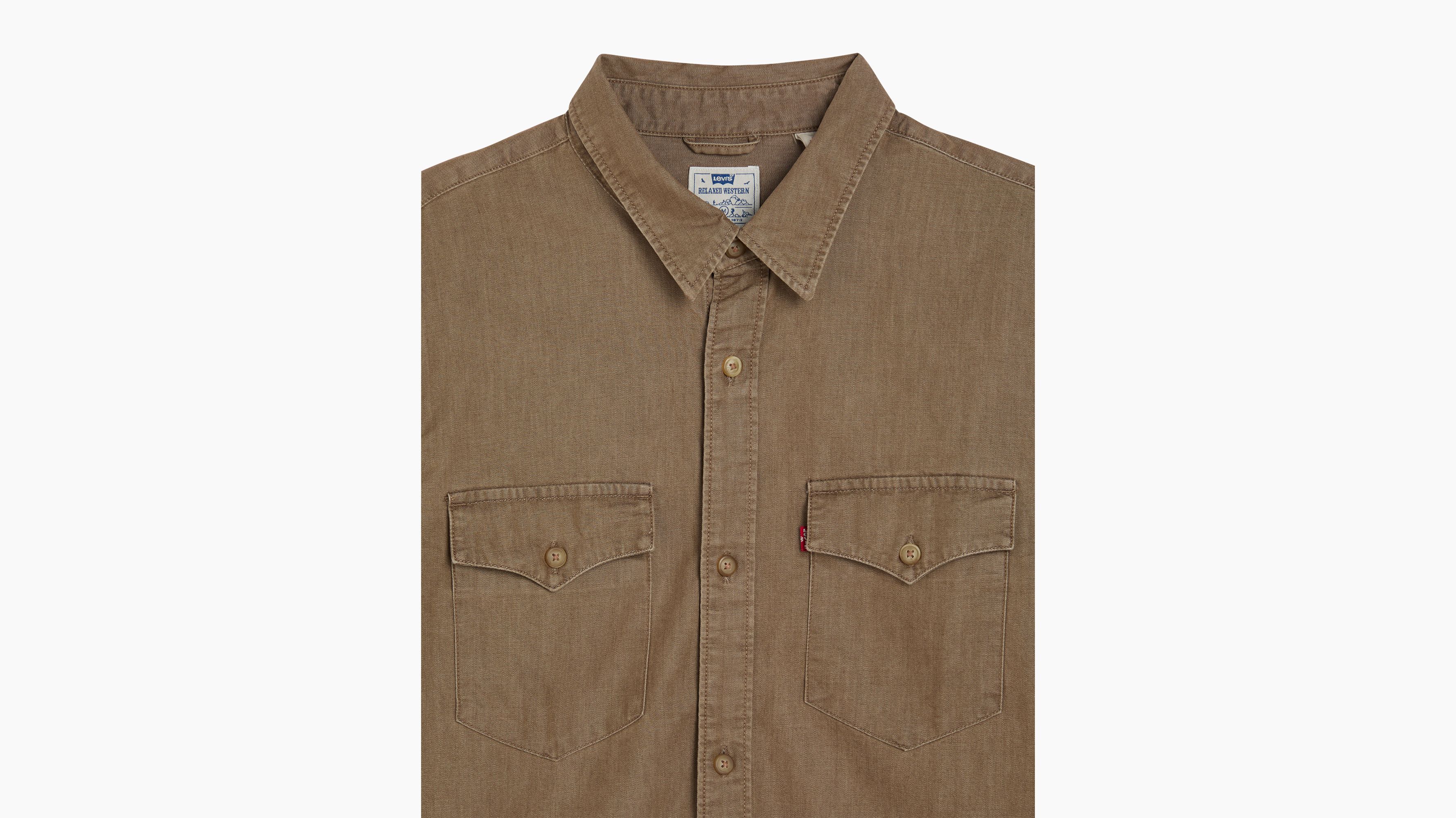 Relaxed Fit Lightweight Western Shirt 7
