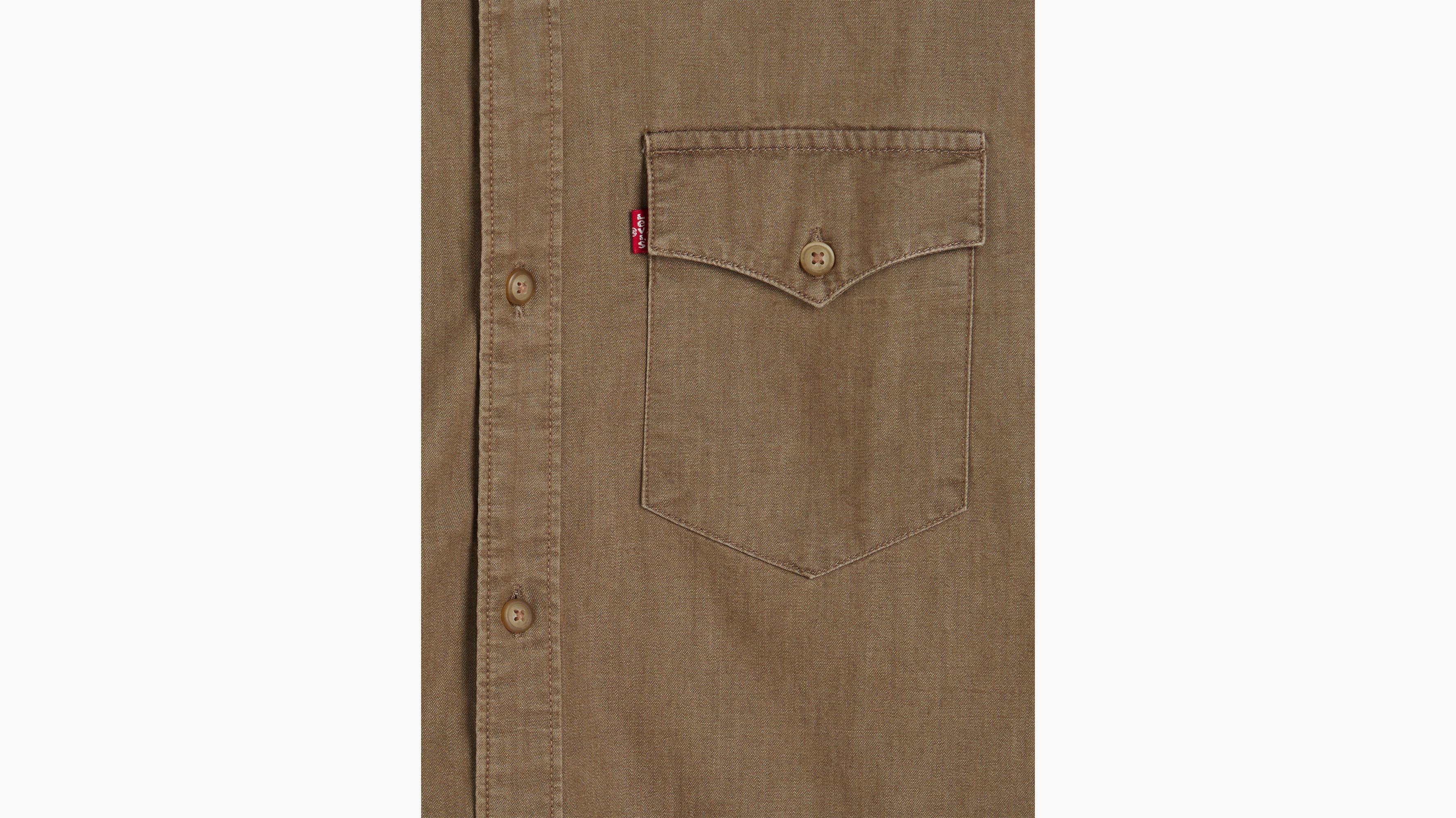 Relaxed Fit Lightweight Western Shirt 8