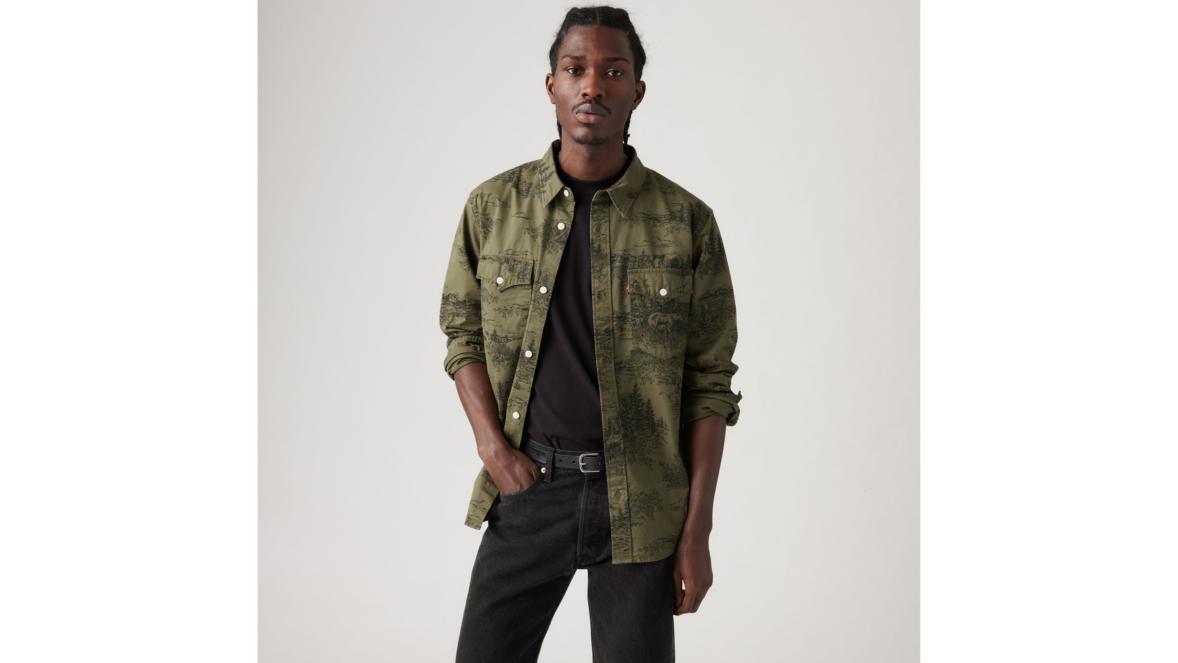 Relaxed Fit Western Shirt 1