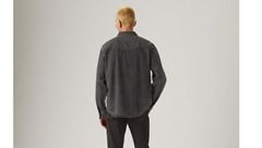 Relaxed Fit Western Shirt — Night Shadow Black Wash - Black 3
