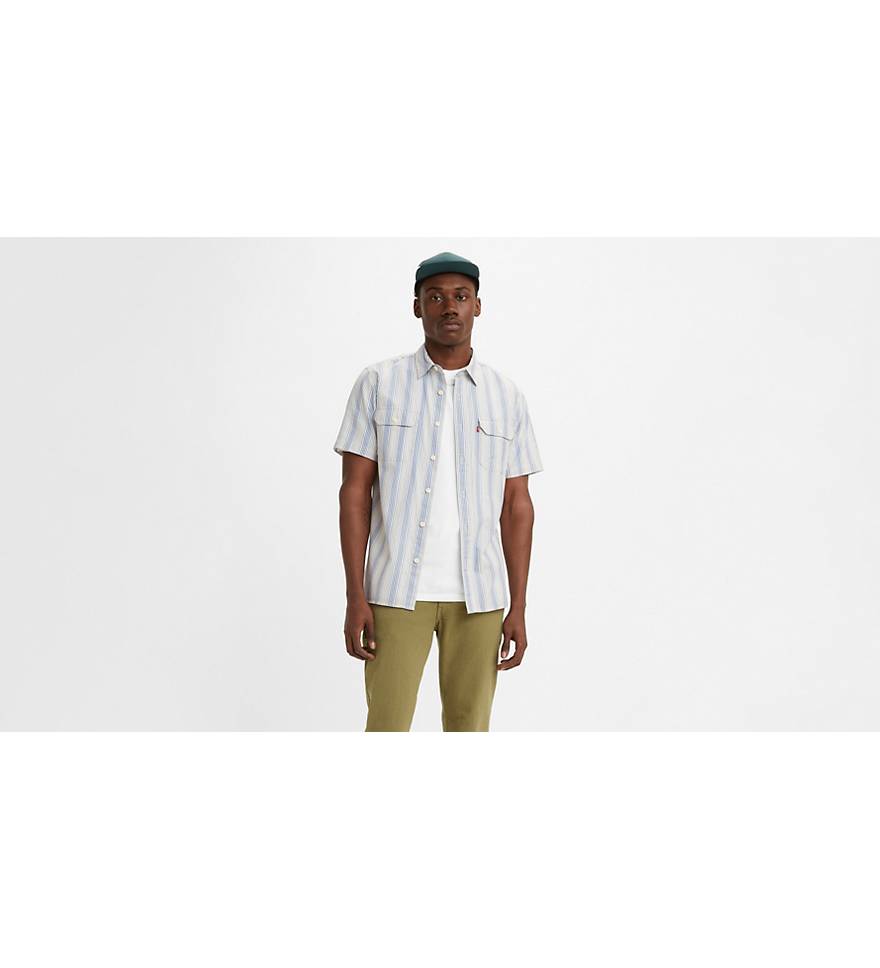 Short Sleeve Classic Worker Overshirt - White | Levi's® US