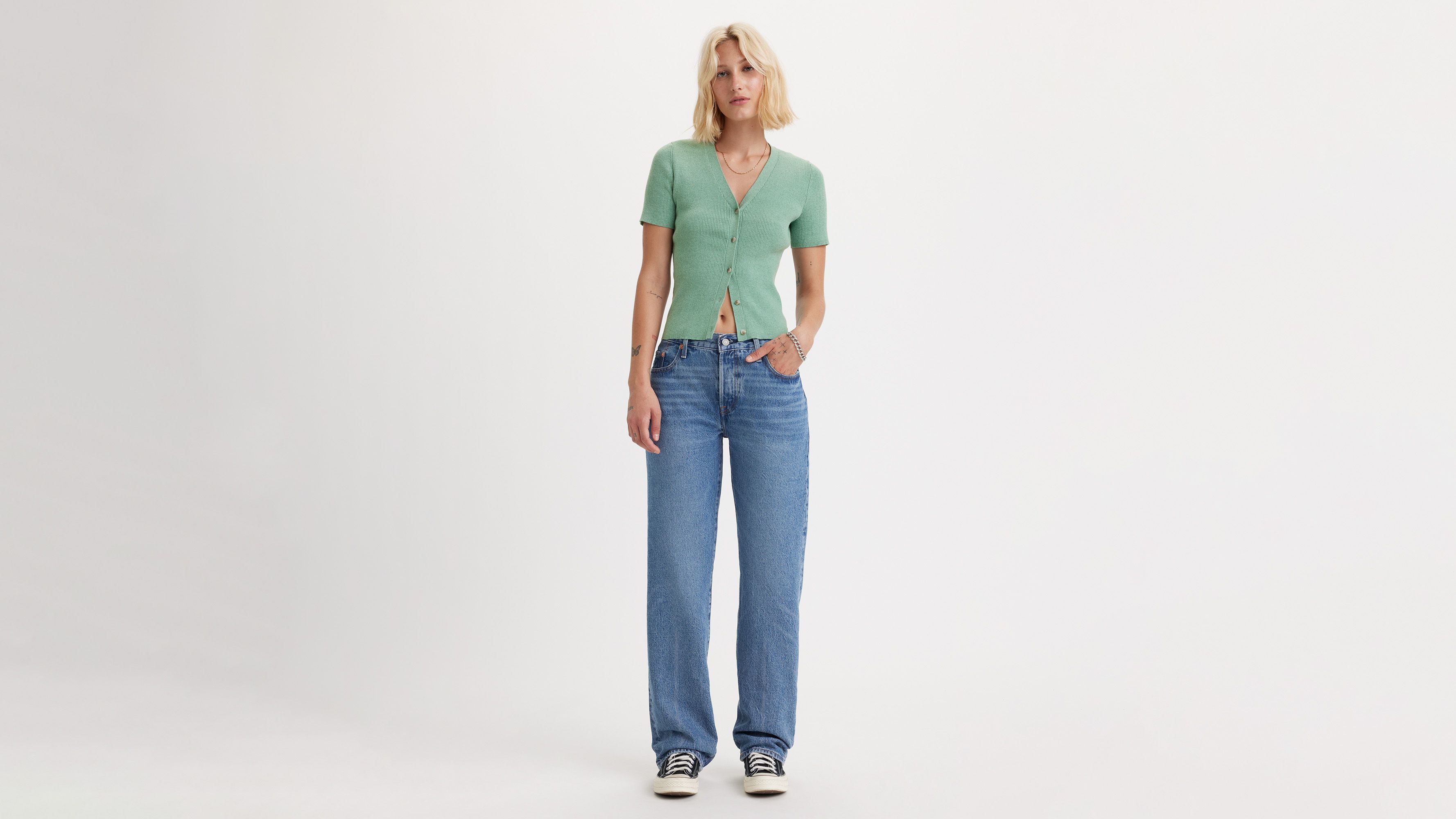 Levi's 501 '90s Jeans - Worn In Light Indigo – gilt+gossamer