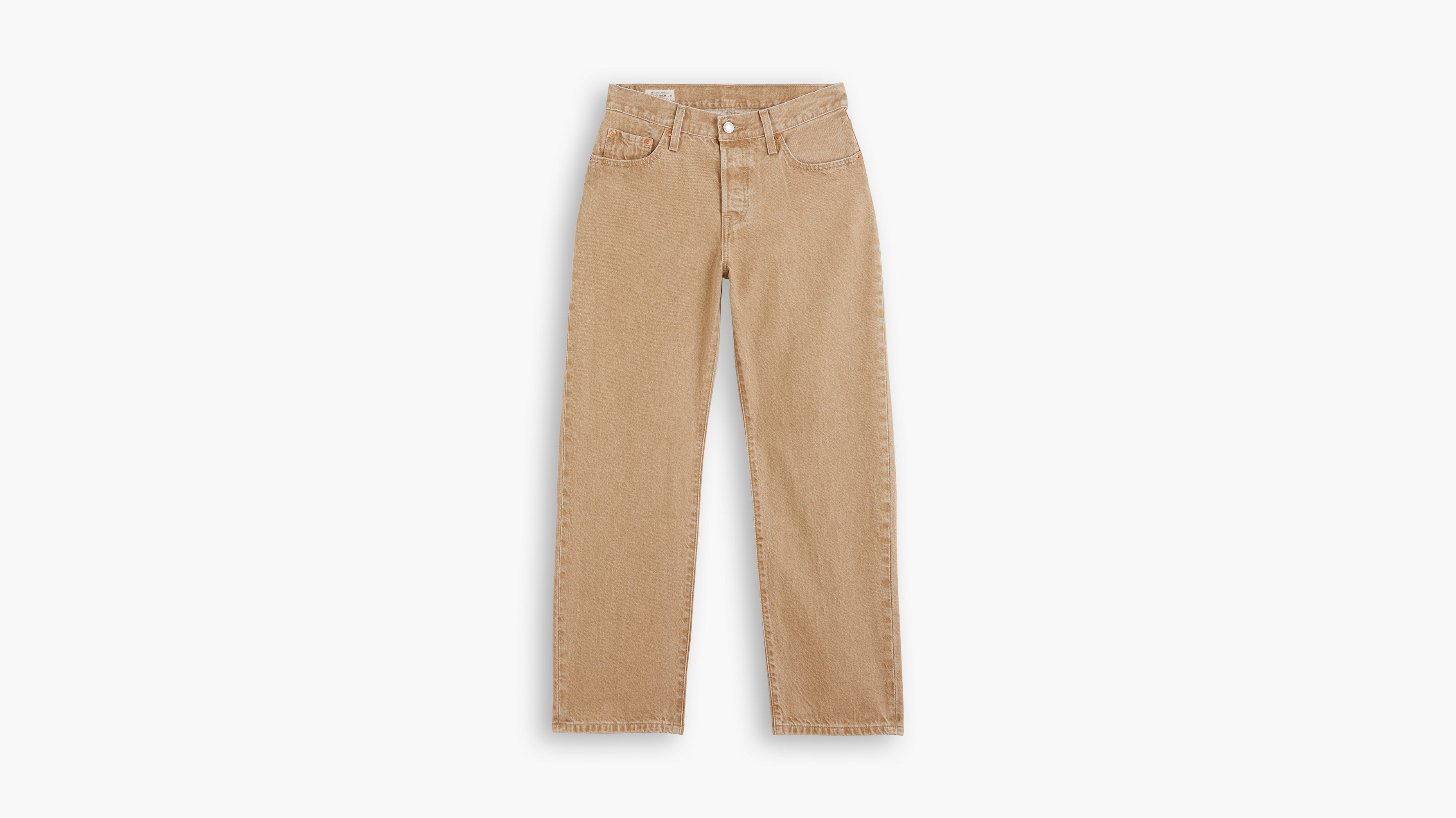 Classic Brown Levis 501 Jeans for a Timeless Look