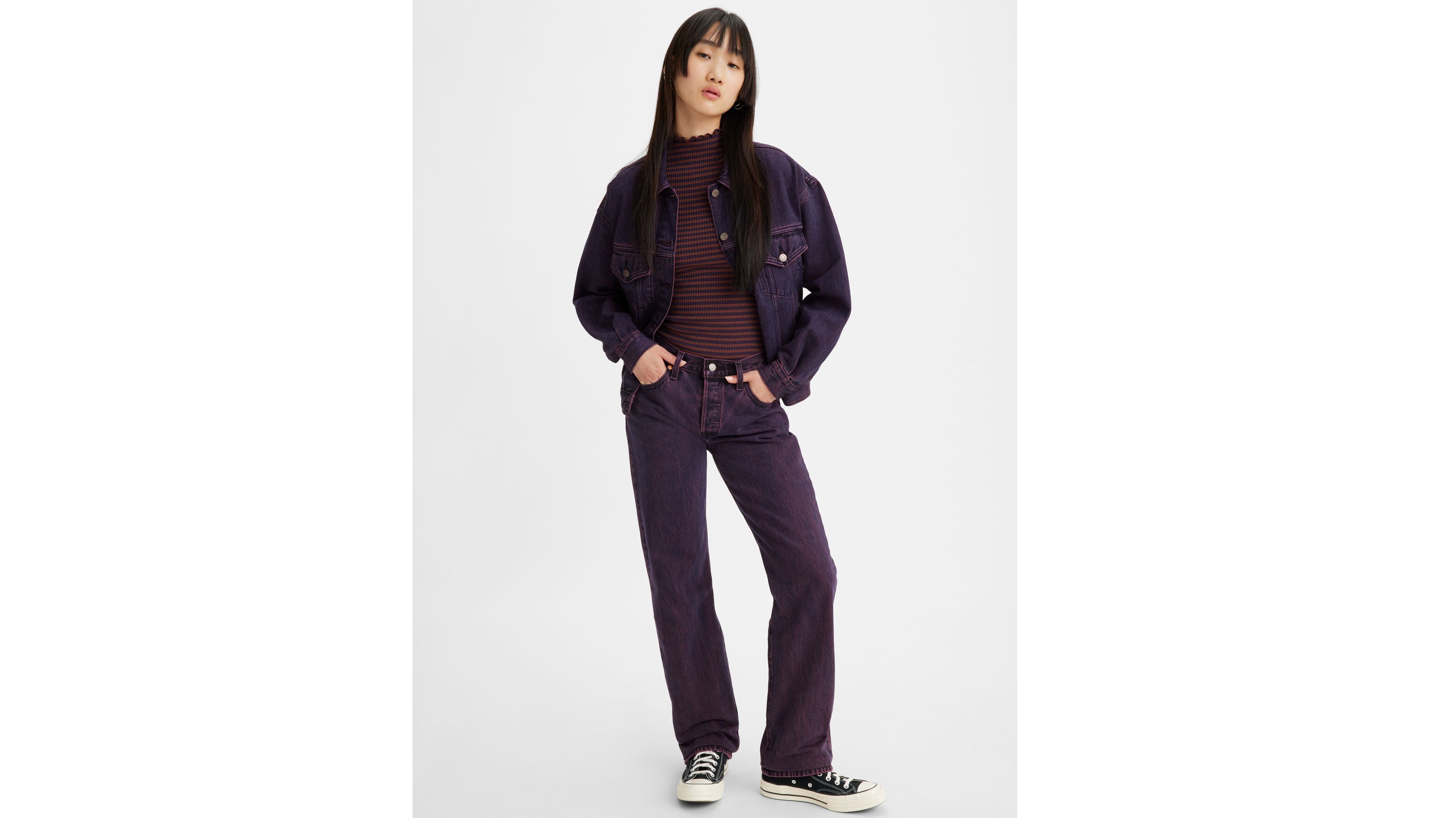 501® '90s Women's Colored Denim Jeans - Purple