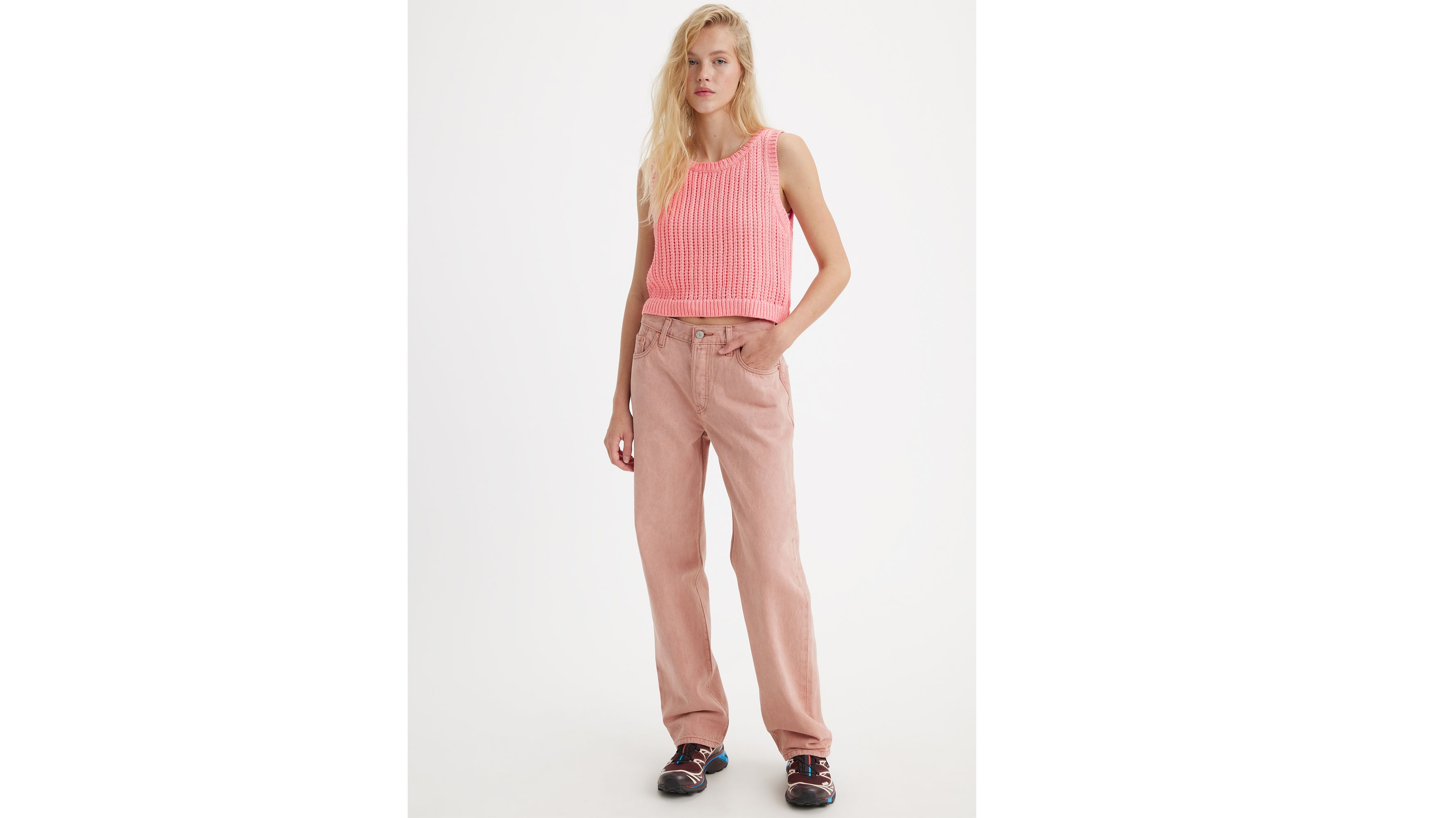 501® '90s Women's Colored Denim Jeans - Pink | Levi's® CA