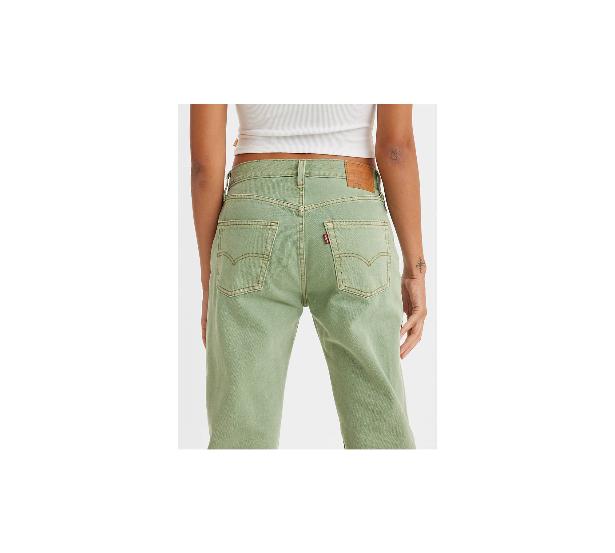 fortjener Støv nødvendighed 501® '90s Women's Colored Denim Jeans - Green | Levi's® US