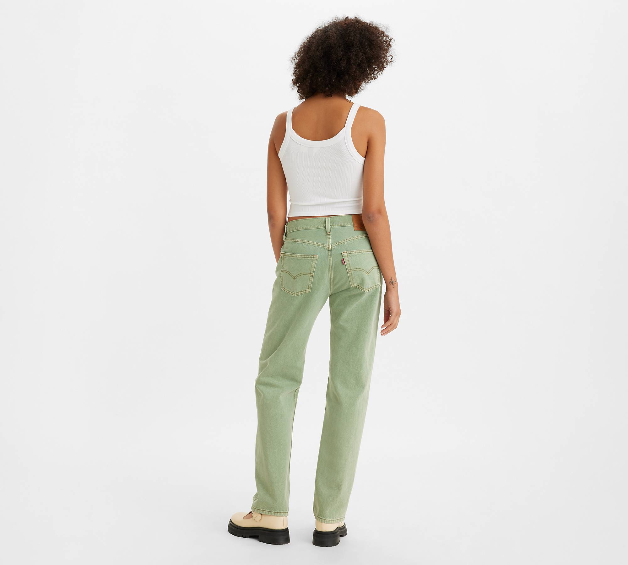 501® '90s Women's Colored Denim Jeans - Green | Levi's® CA