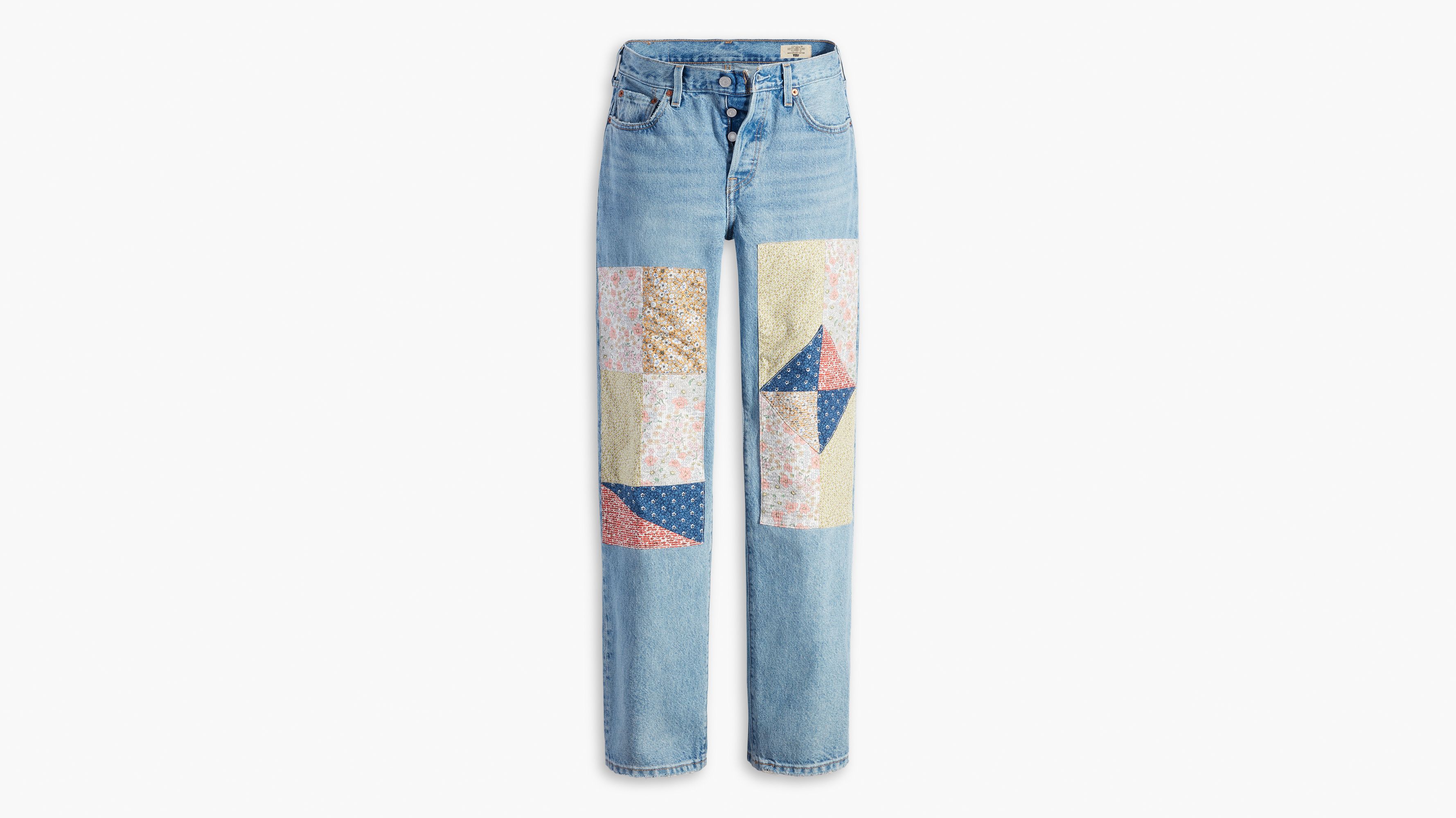 501® '90s Patchwork Women's Jeans - Medium Wash