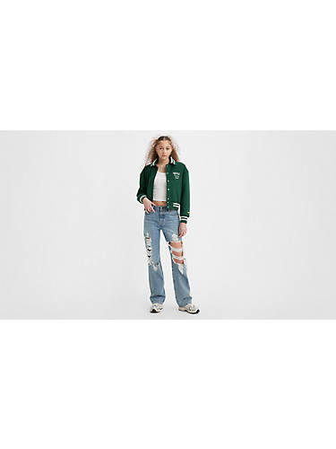 리바이스 Levi 501 90s Womens Jeans,New Search - Medium Wash