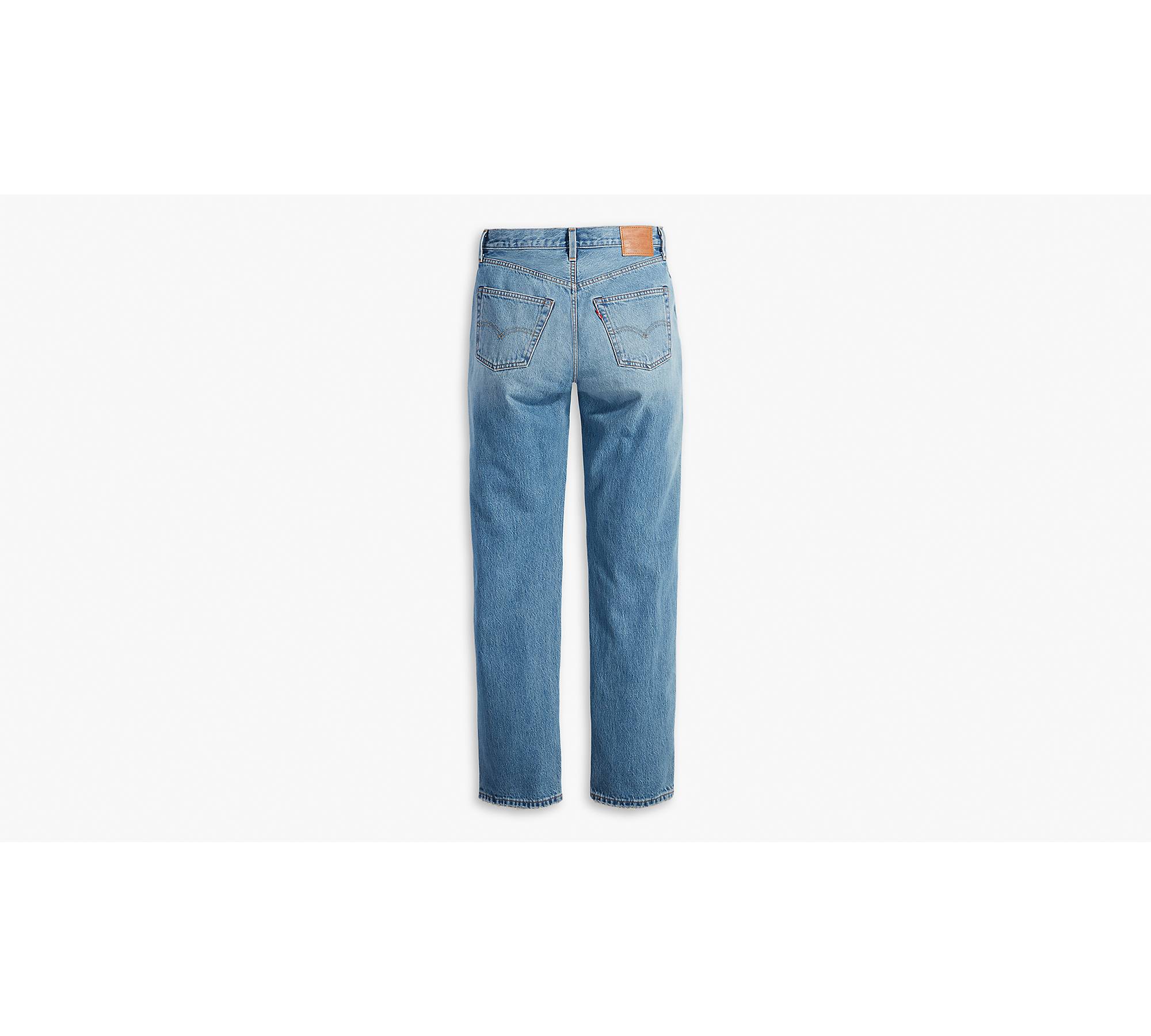 COBAIN HIGH WAISTED JEAN IN BLUE, JEANS