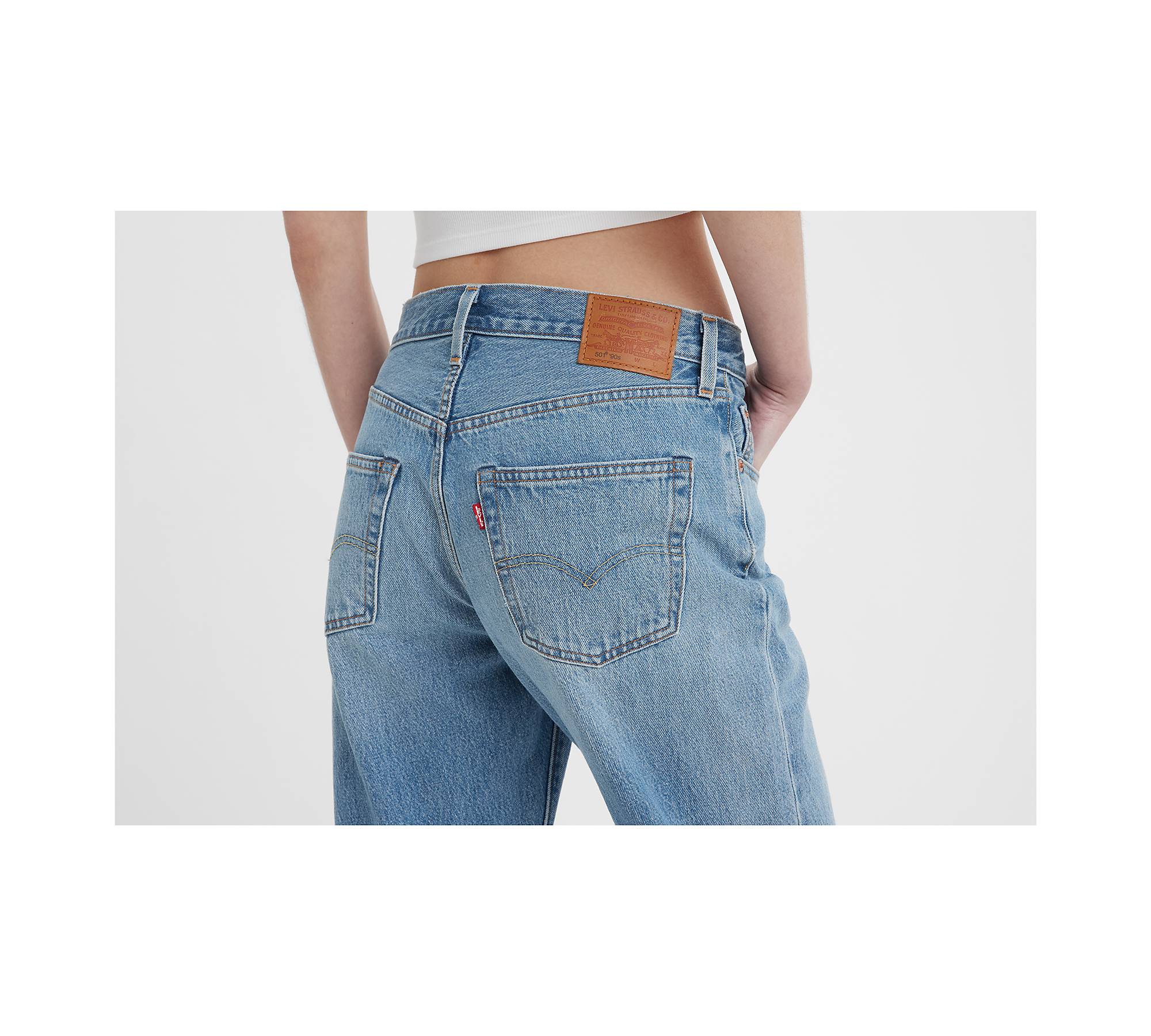 501® '90s Selvedge Women's Jeans - Medium Wash | Levi's® CA