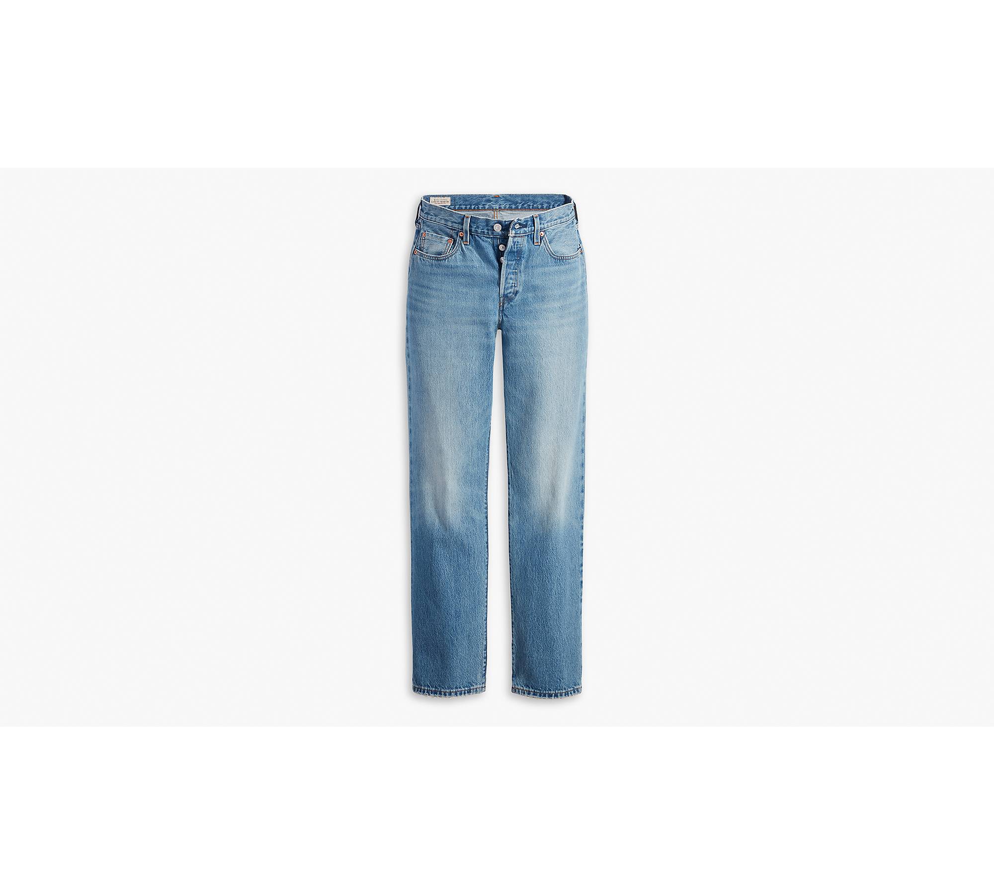 COBAIN HIGH WAISTED JEAN IN BLUE, JEANS