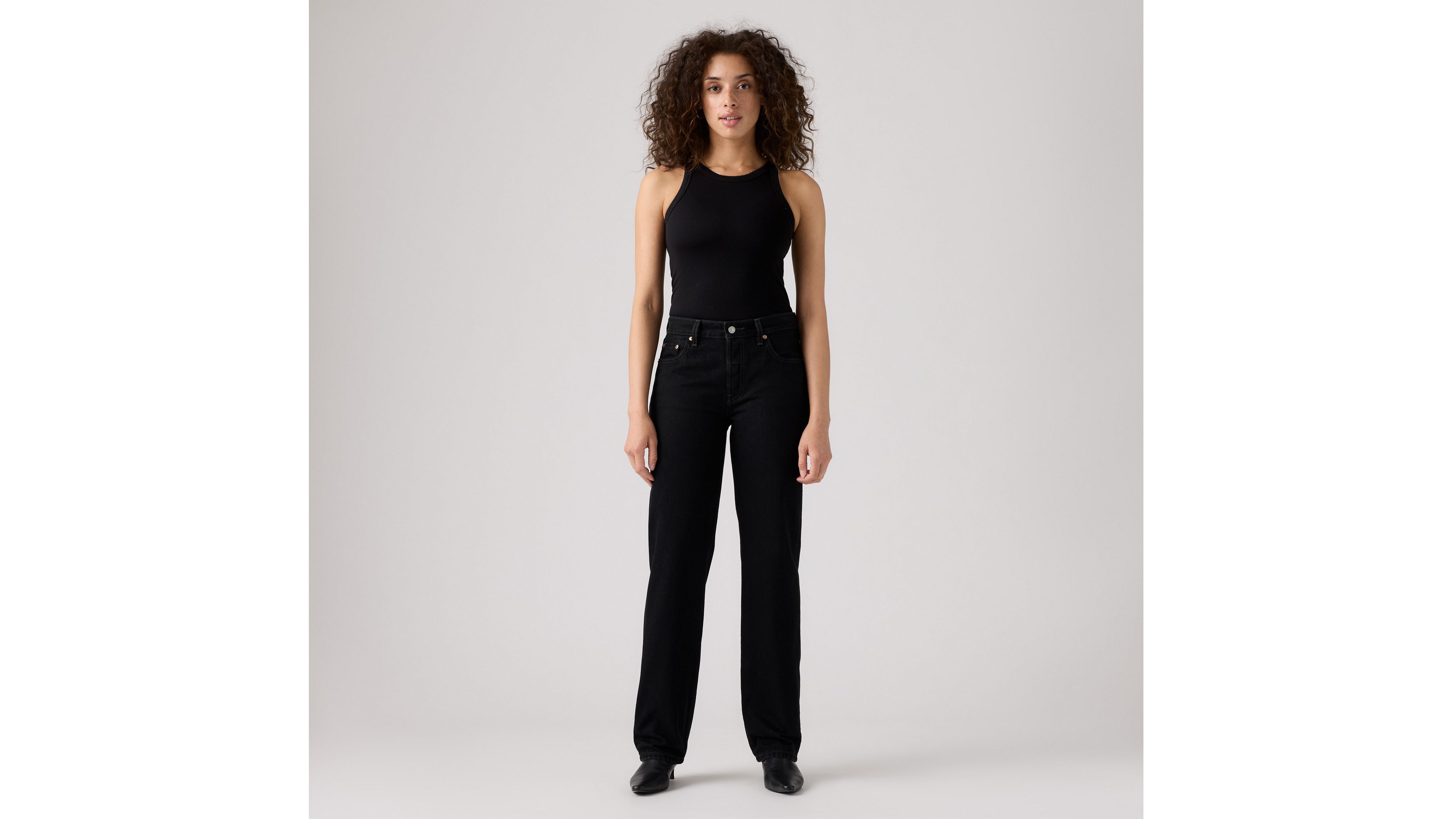 Levi's 501 '90s Women's Jeans 34x32 In Rinsed Blacktop