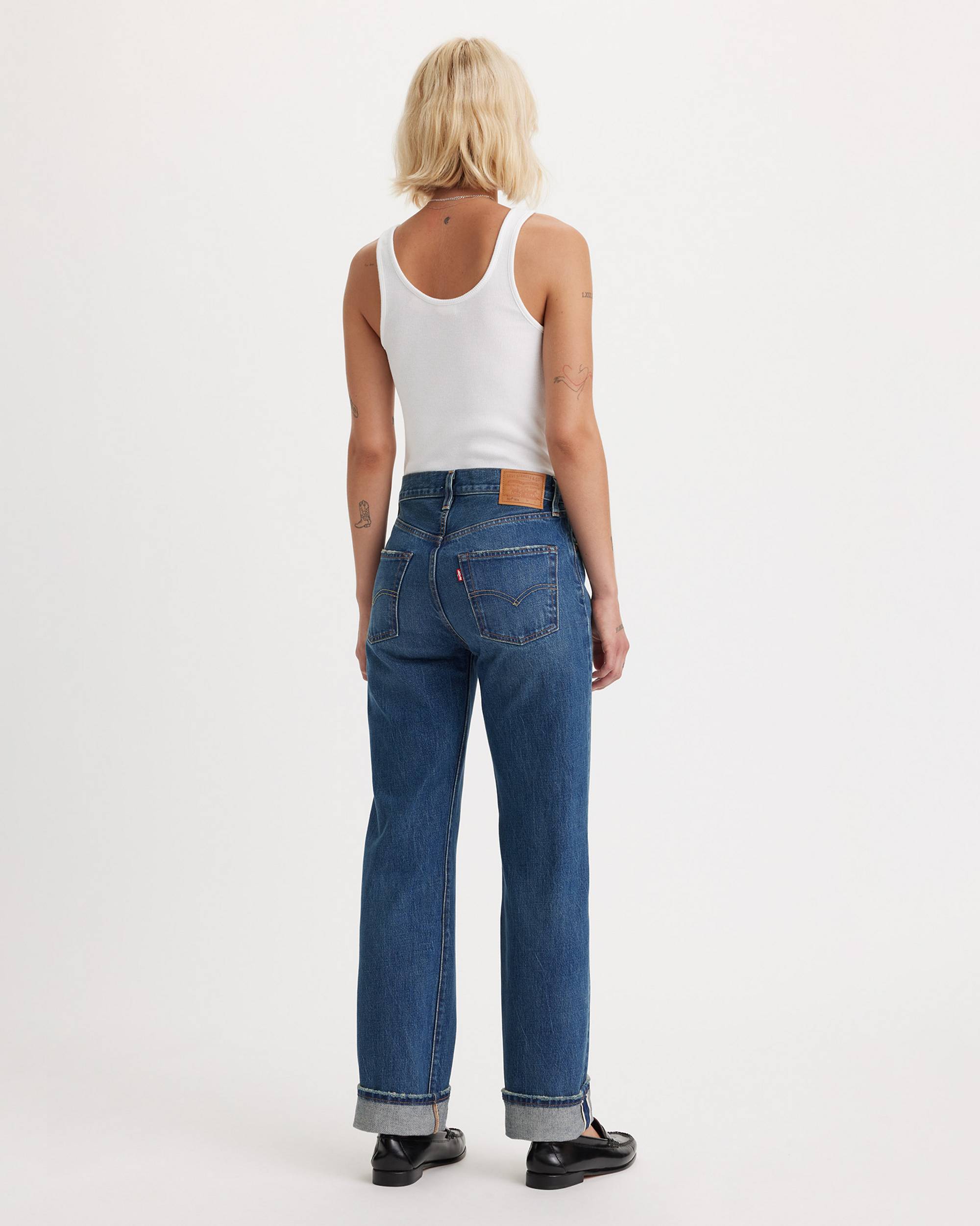 501® '90s Selvedge Women's Jeans - Dark Wash | Levi's® US 501® '90s Selvedge Women's Jeans - Dark Wash | Levi's® US
