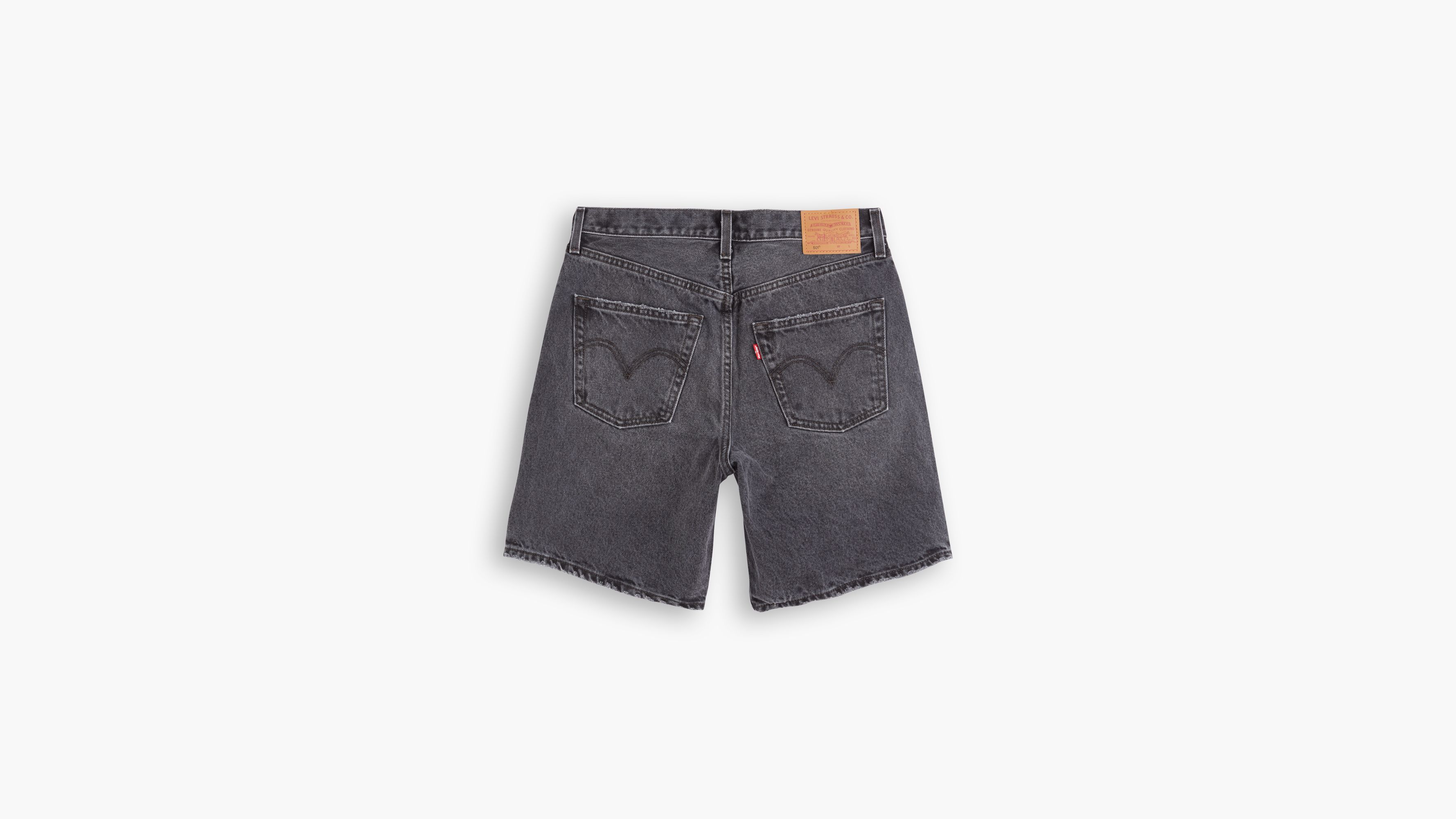 Levis shorts black sale