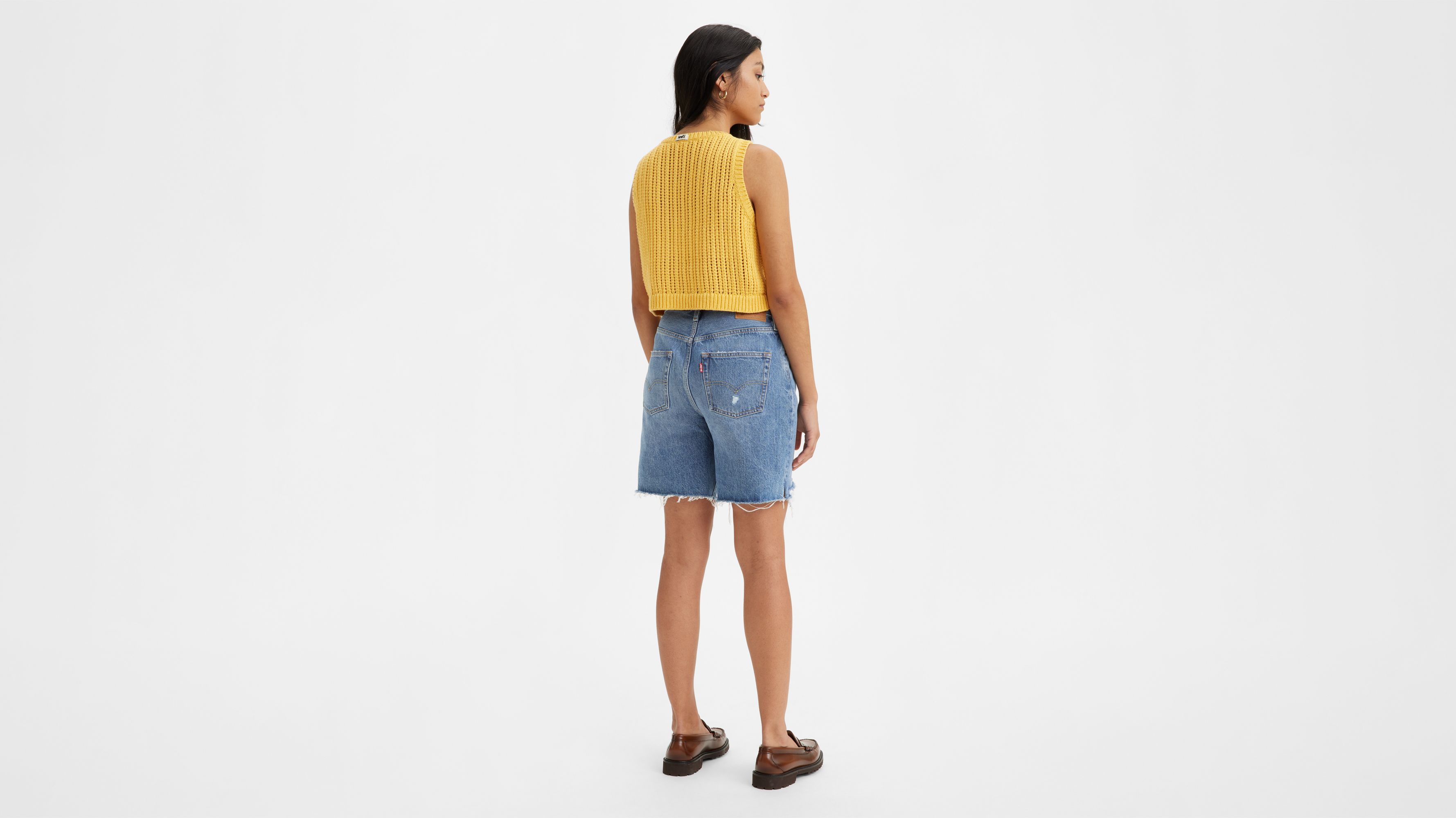 Levi's 501 '90s High Rise Shorts Oxnard Audio