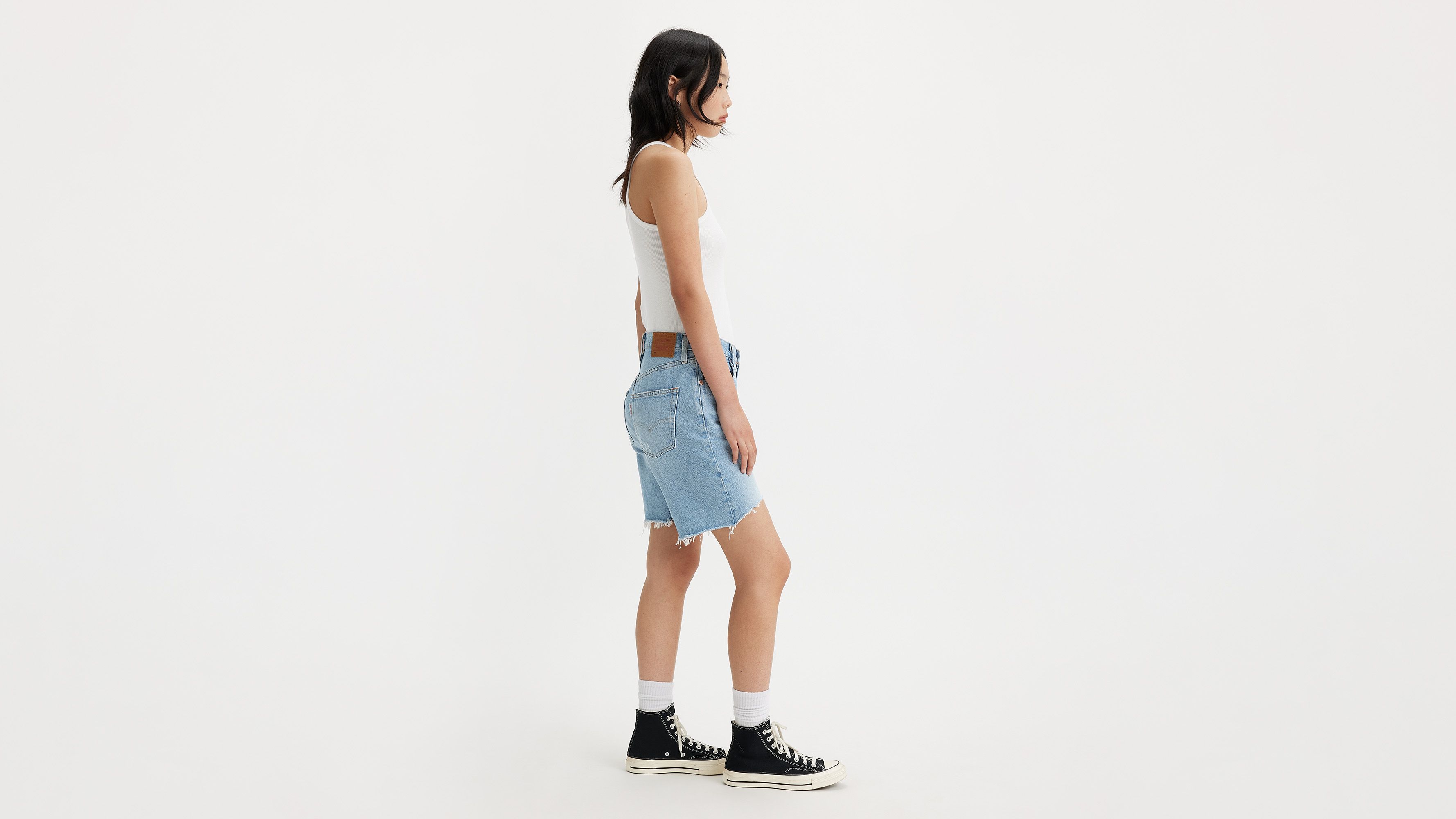 Levi's 501 '90s High Rise Shorts Oxnard Audio