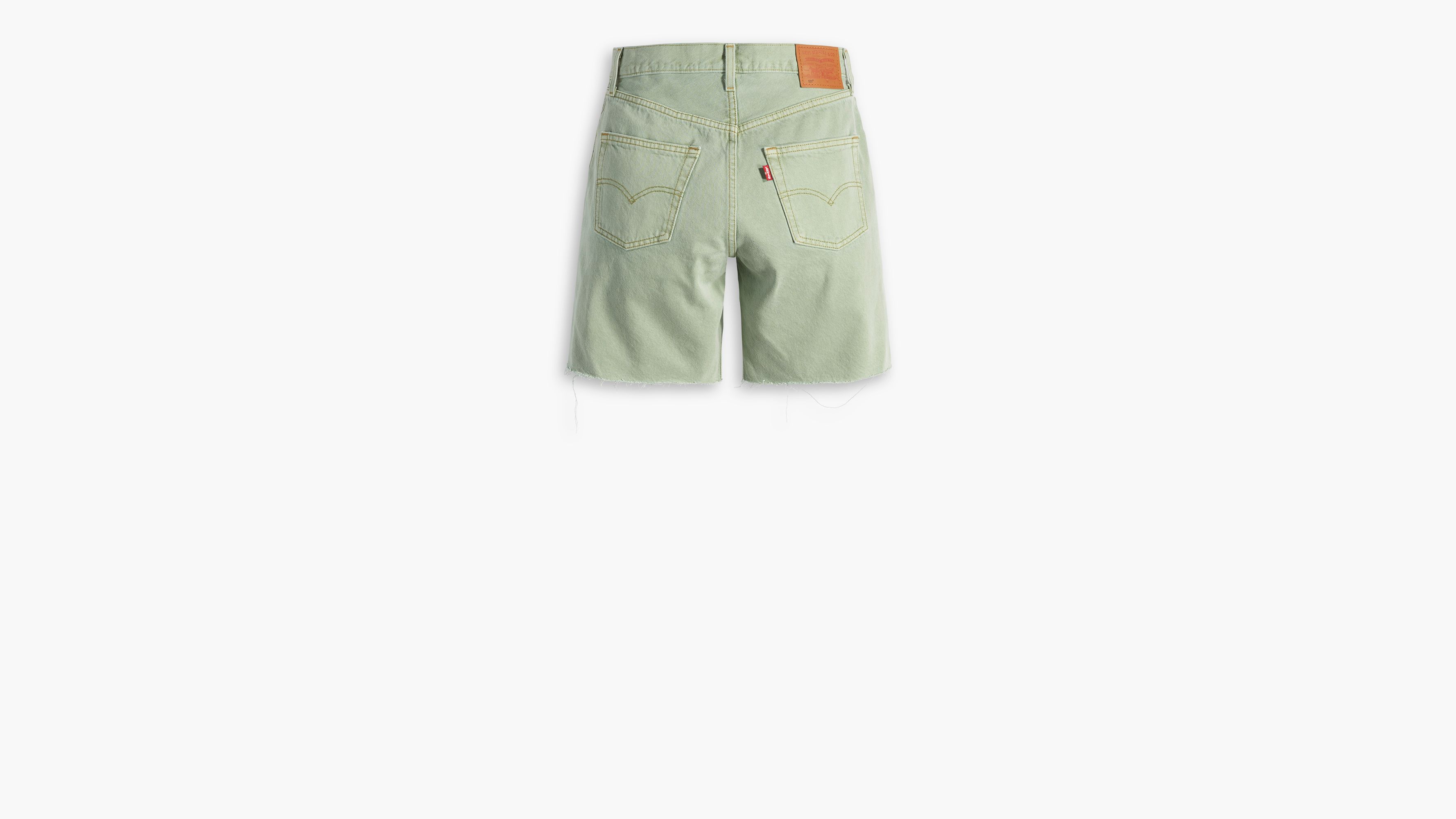 Levi's® GIRLFRIEND - Shorts vaqueros - keep the change/azul claro 