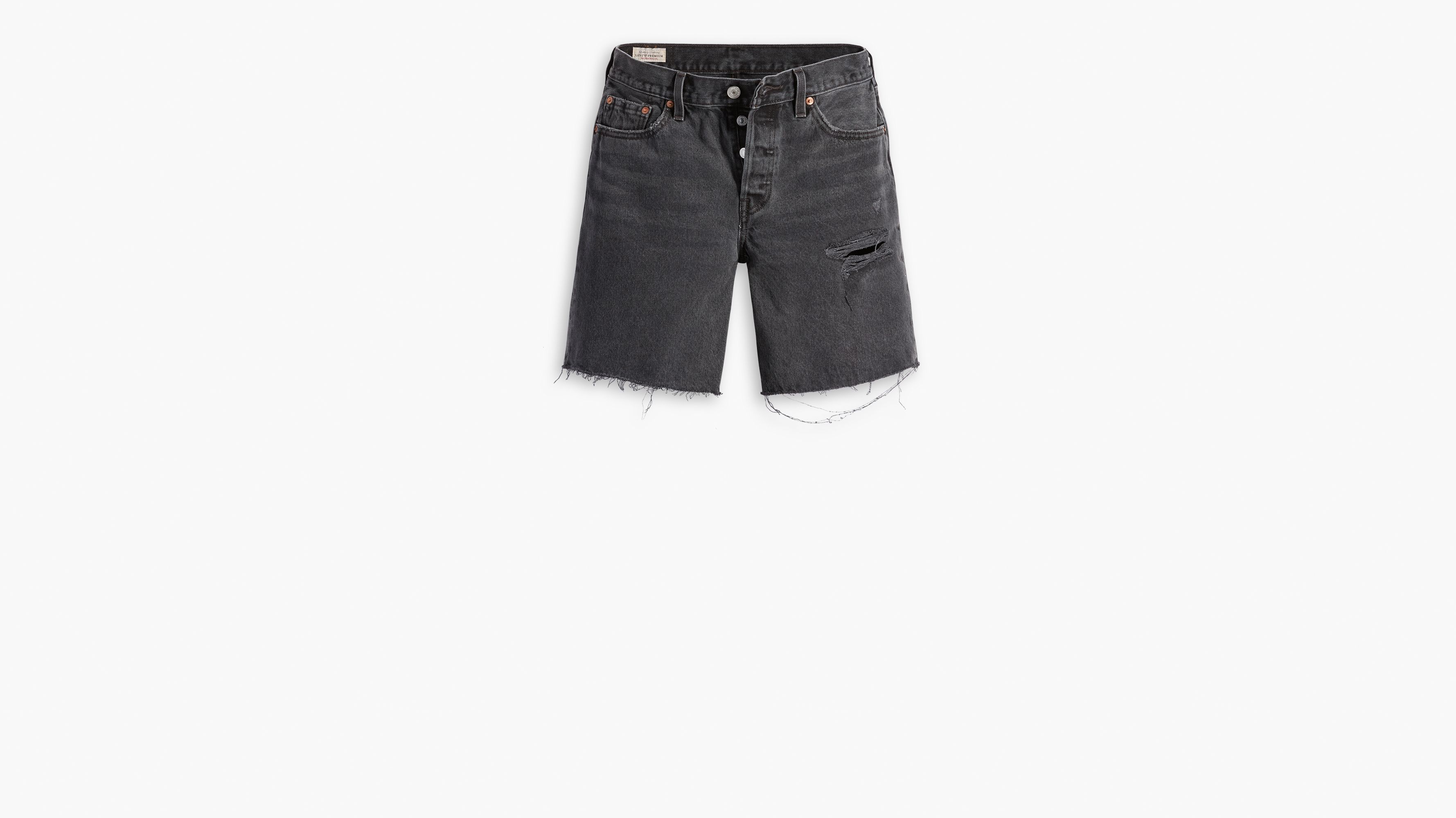 Levis black 501 outlet shorts