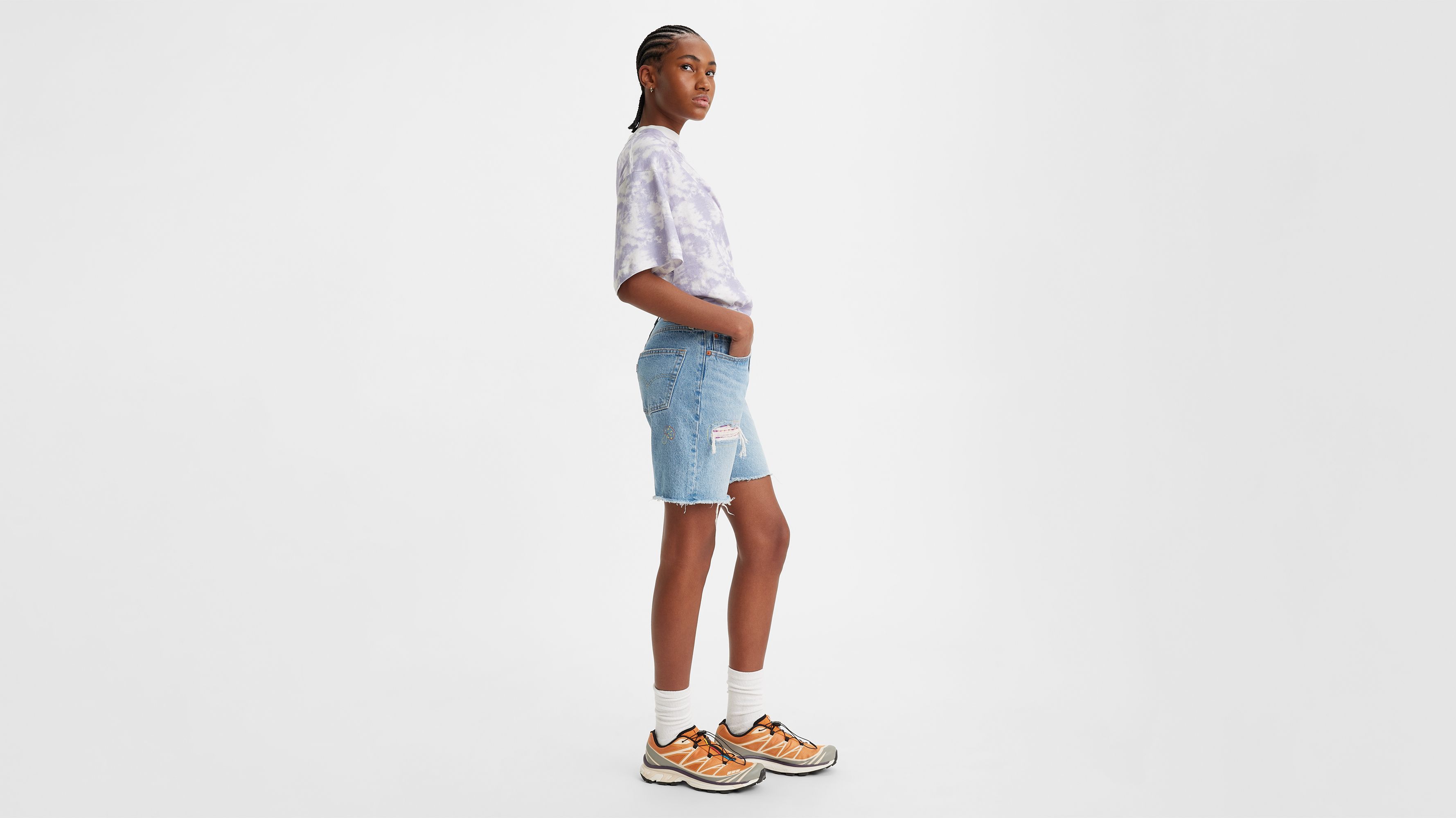 Vintage Jean Shorts 90s Sonoma Light Denim Size 8, 31 Mid Rise