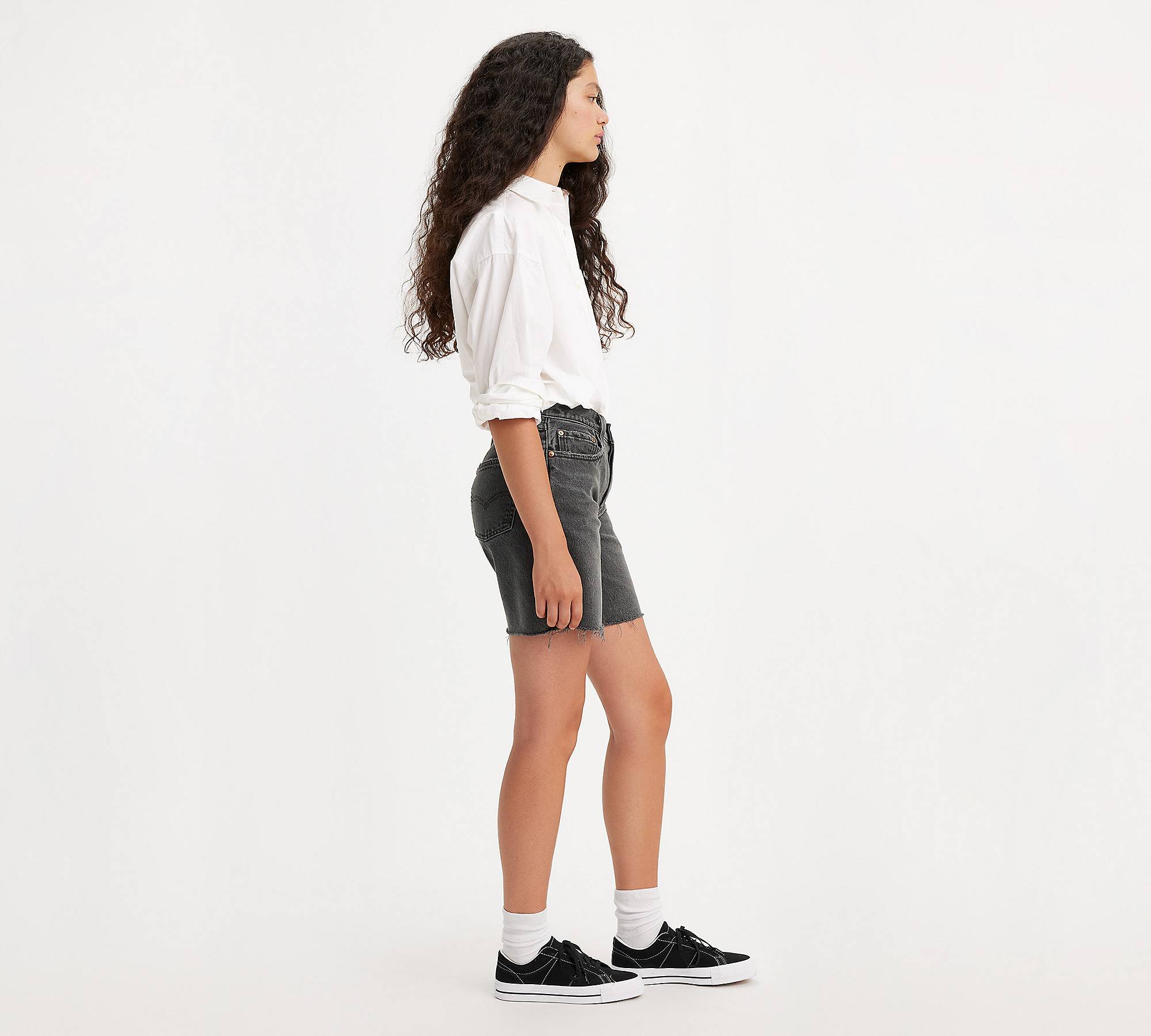 501® '90s Women's Shorts - Black | Levi's® CA