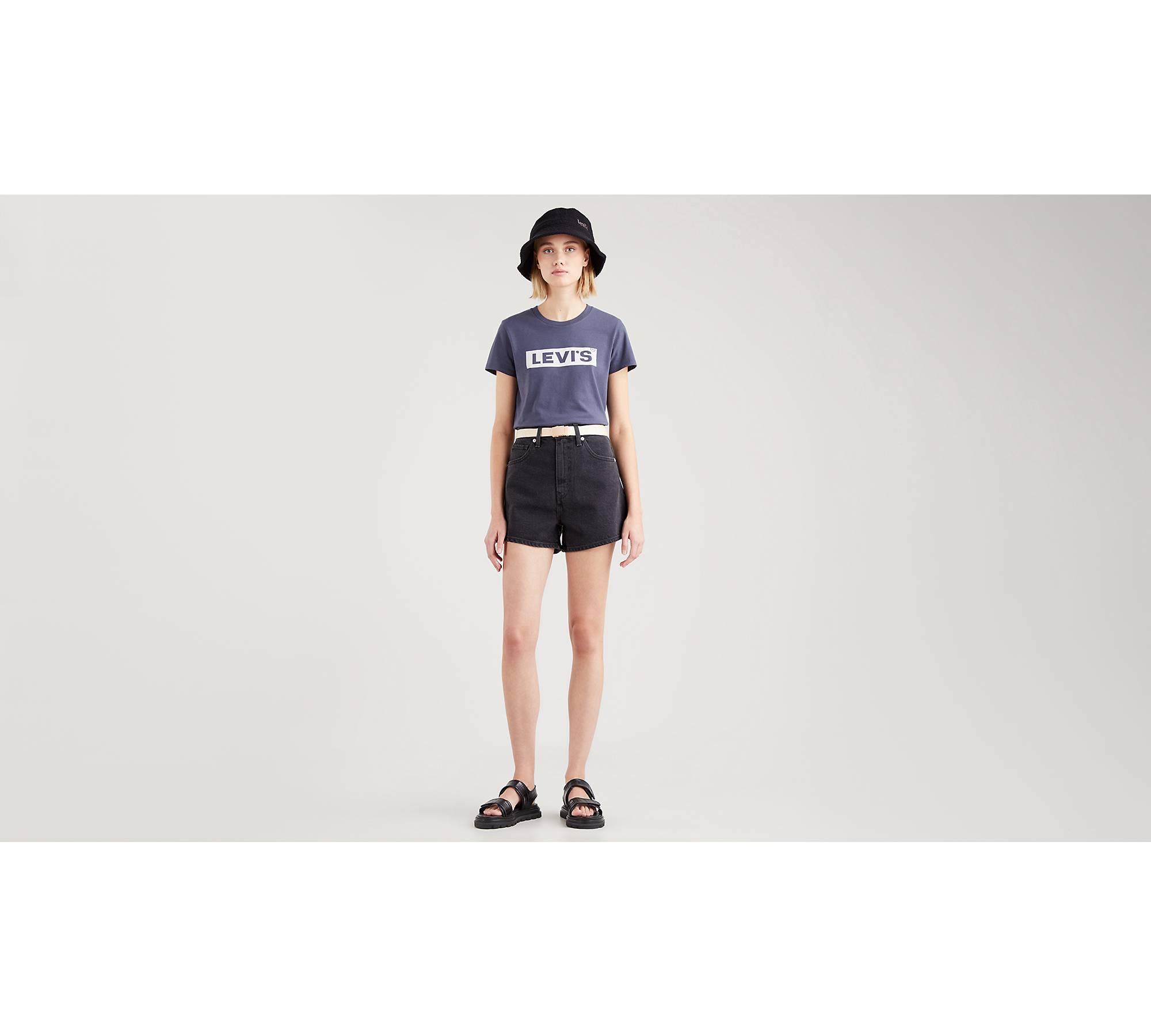 Levi's Women's High Waisted Mom Shorts (Also Available in Plus), (New)  Light Indigo Destructed, 24 Regular : : Clothing, Shoes &  Accessories