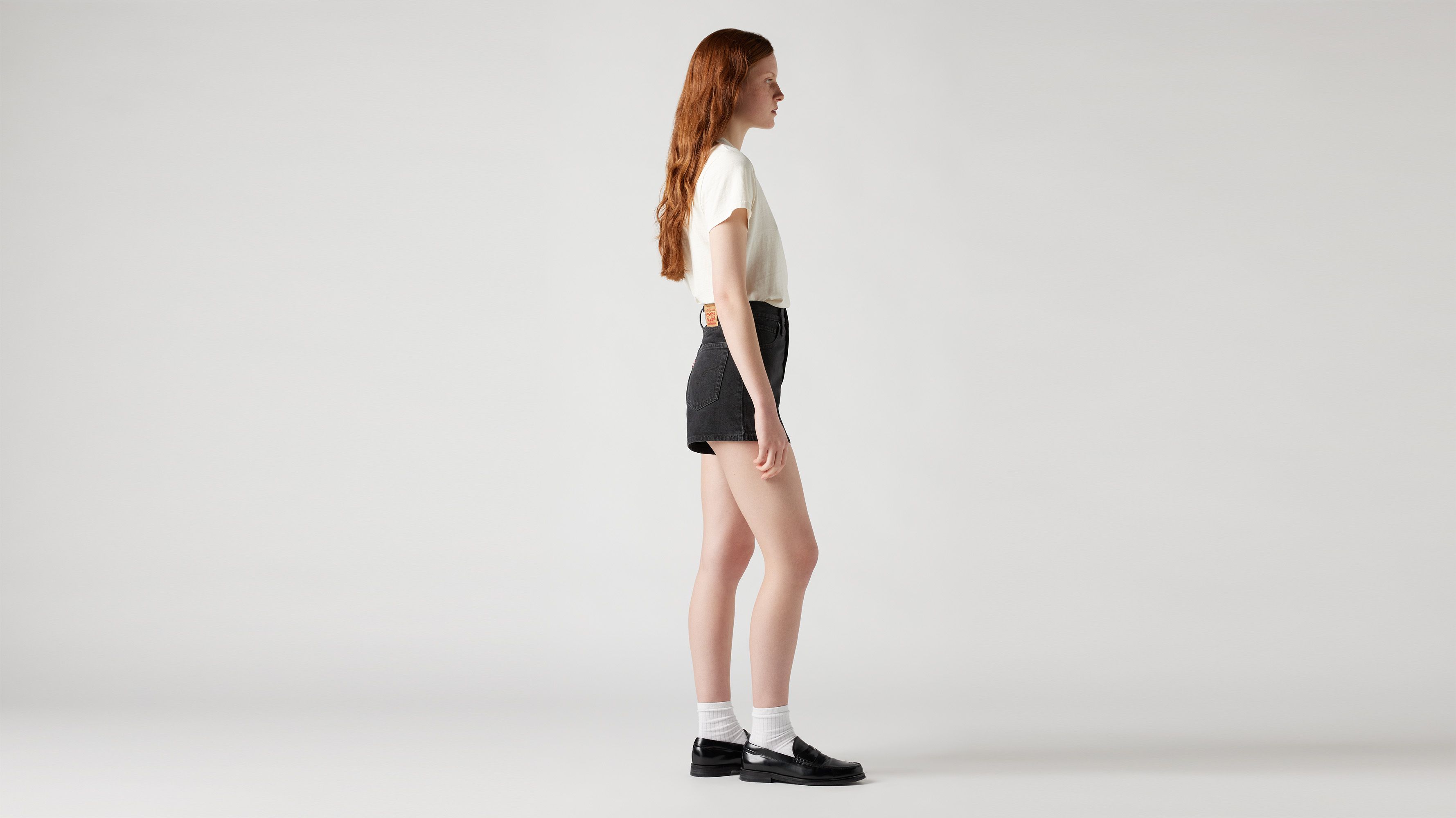 Short Mom taille haute pour femme 2