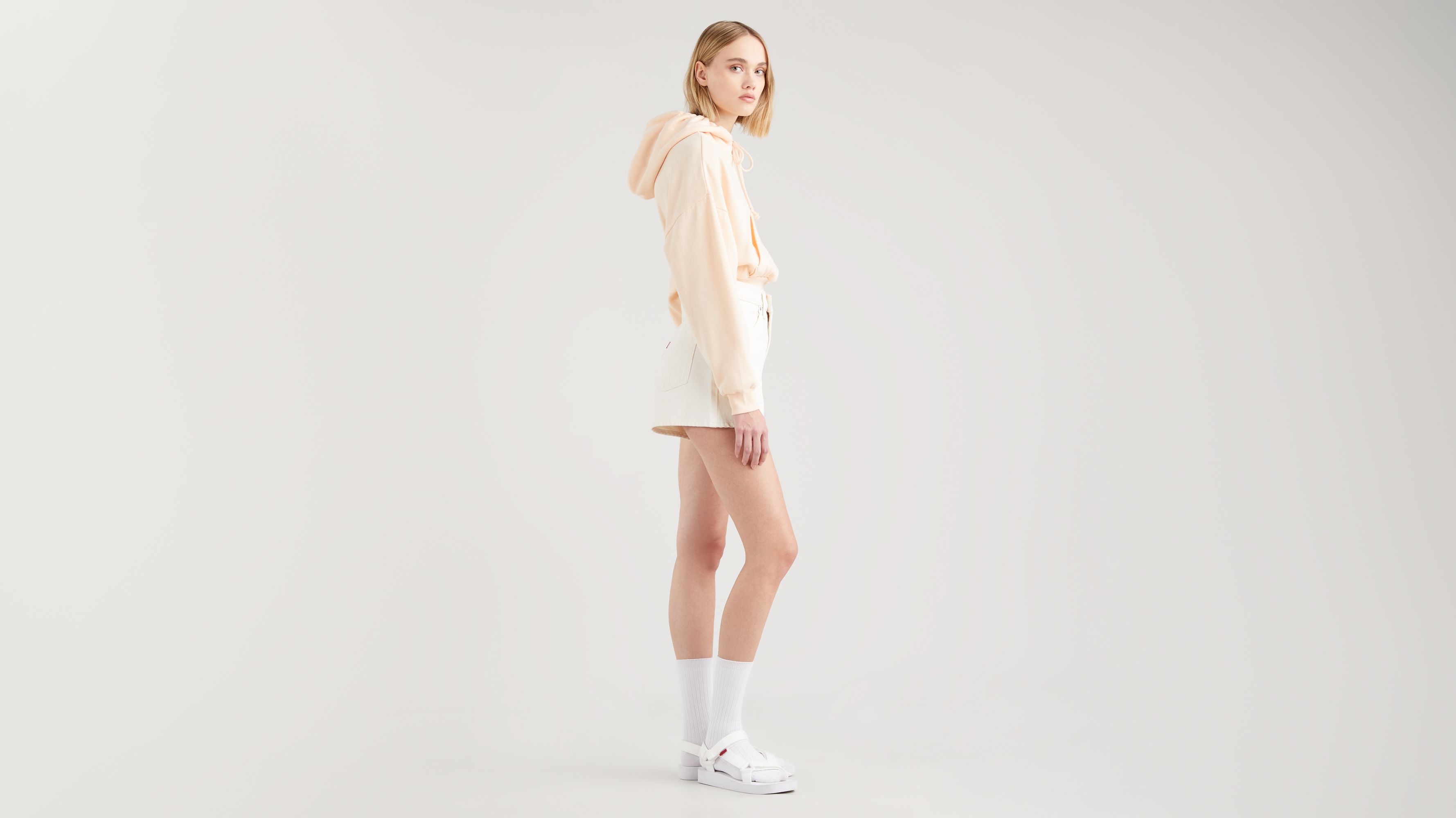 High Waisted Mom Shorts 2