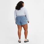 High Waisted Mom Women's Shorts (Plus Size) 4