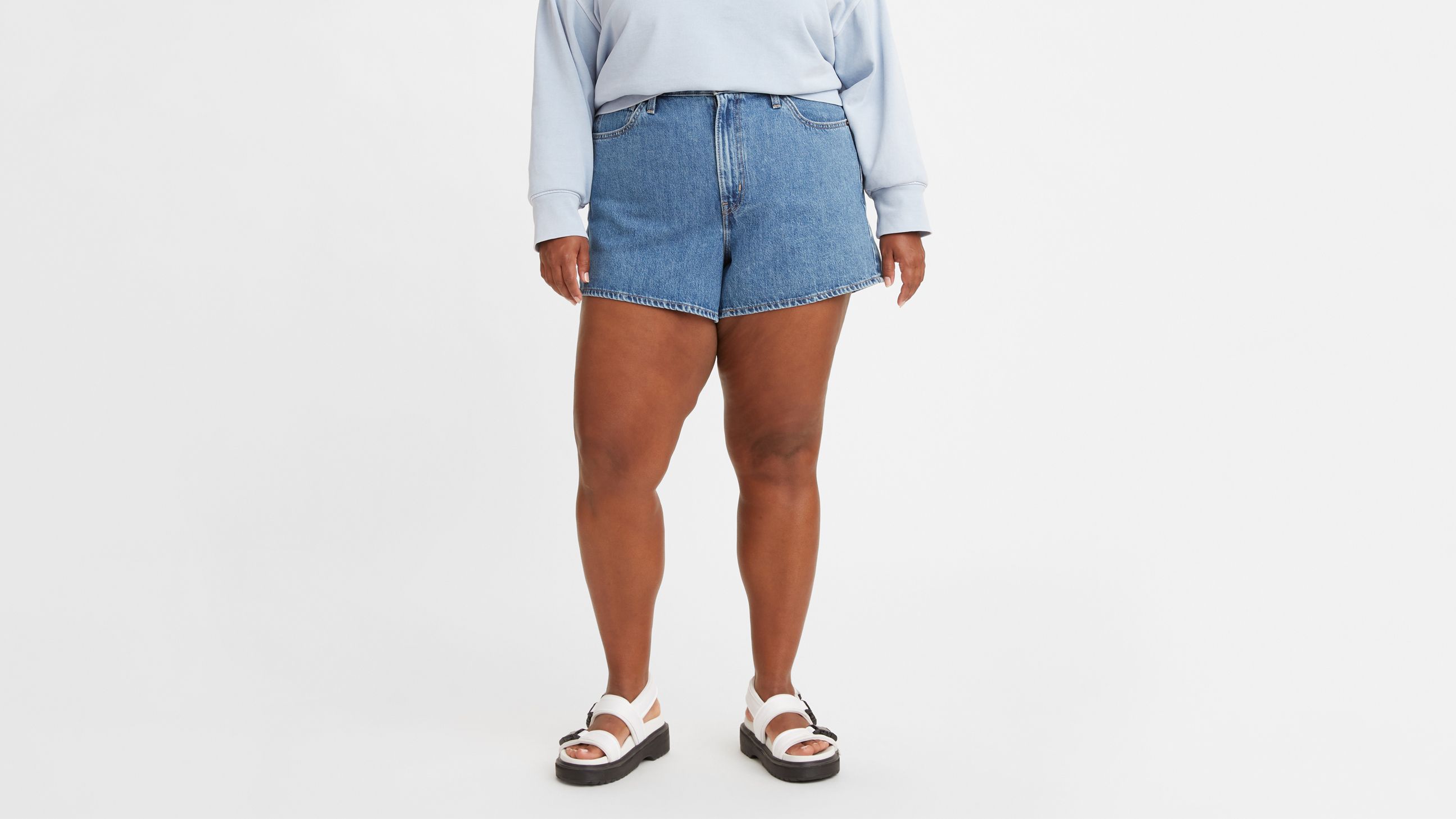 Levi's High Waist Mom Short In A Pinch, Shop Now at Pseudio!