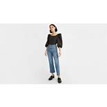 Ribcage Cropped Bootcut Women's Jeans 1