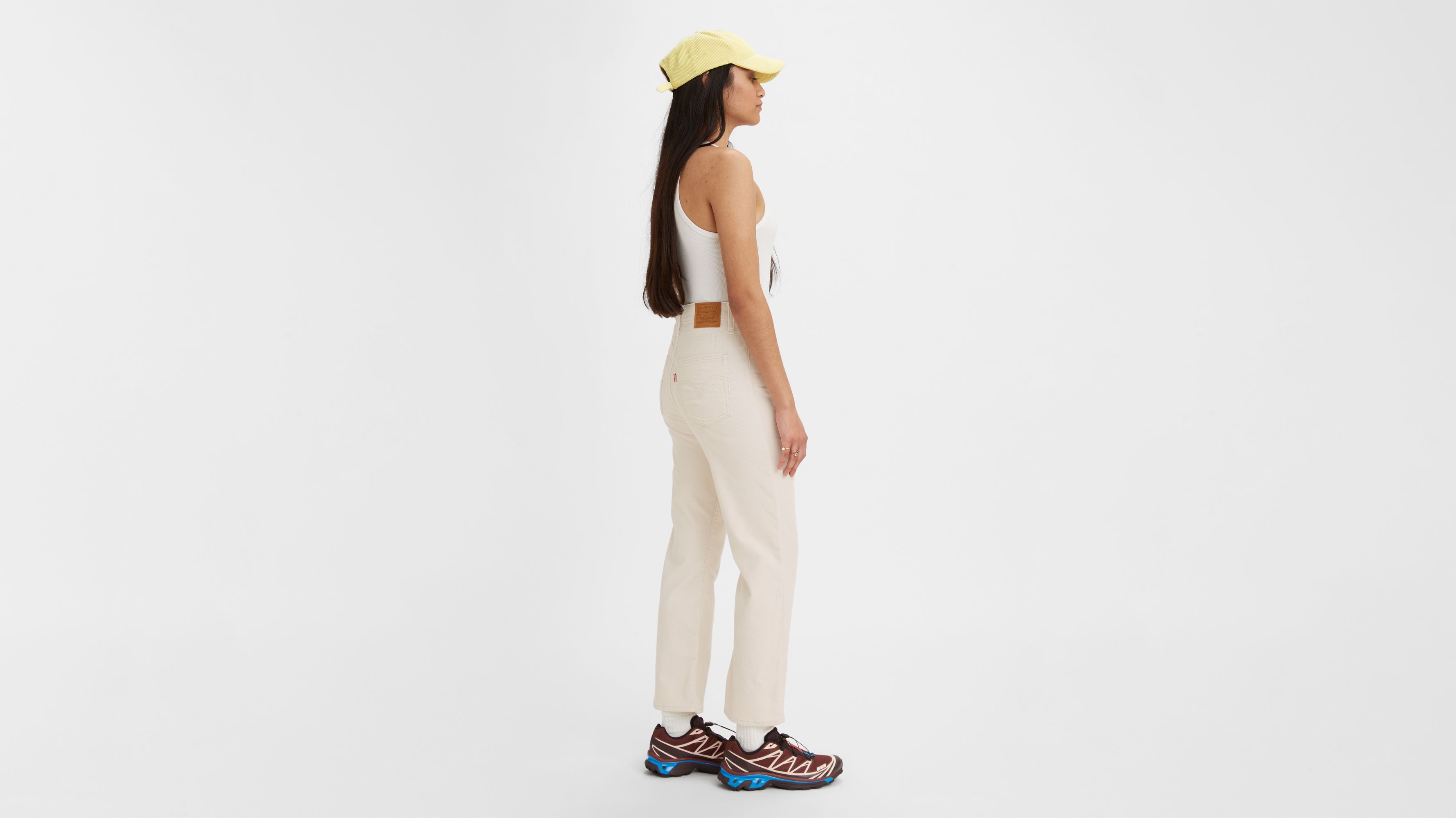 Ribcage Corduroy Cropped Bootcut Pants 3