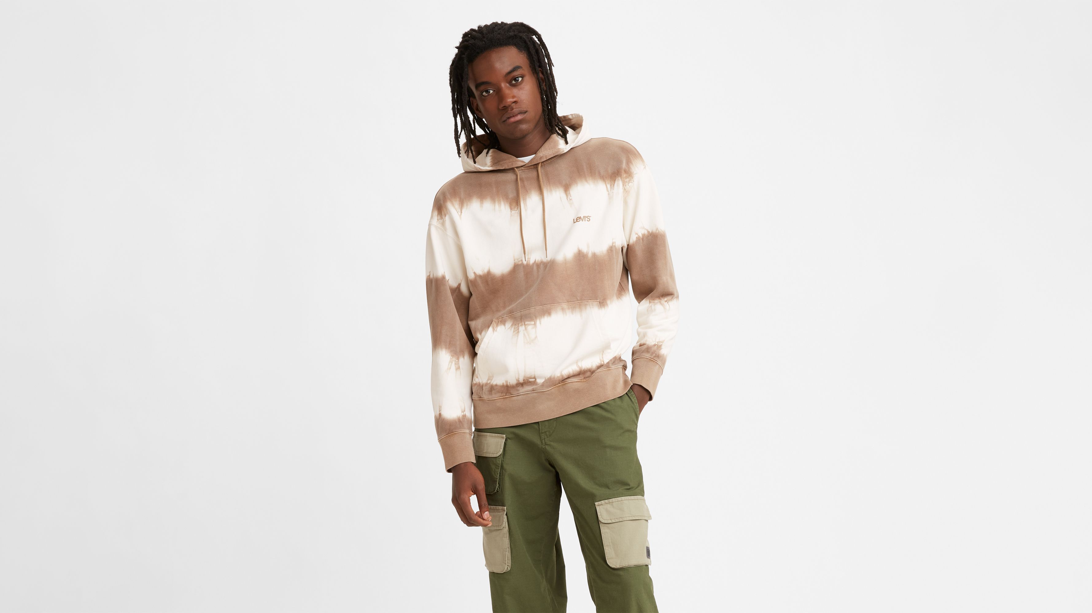 Seasonal Hoodie Sweatshirt - Brown | Levi 