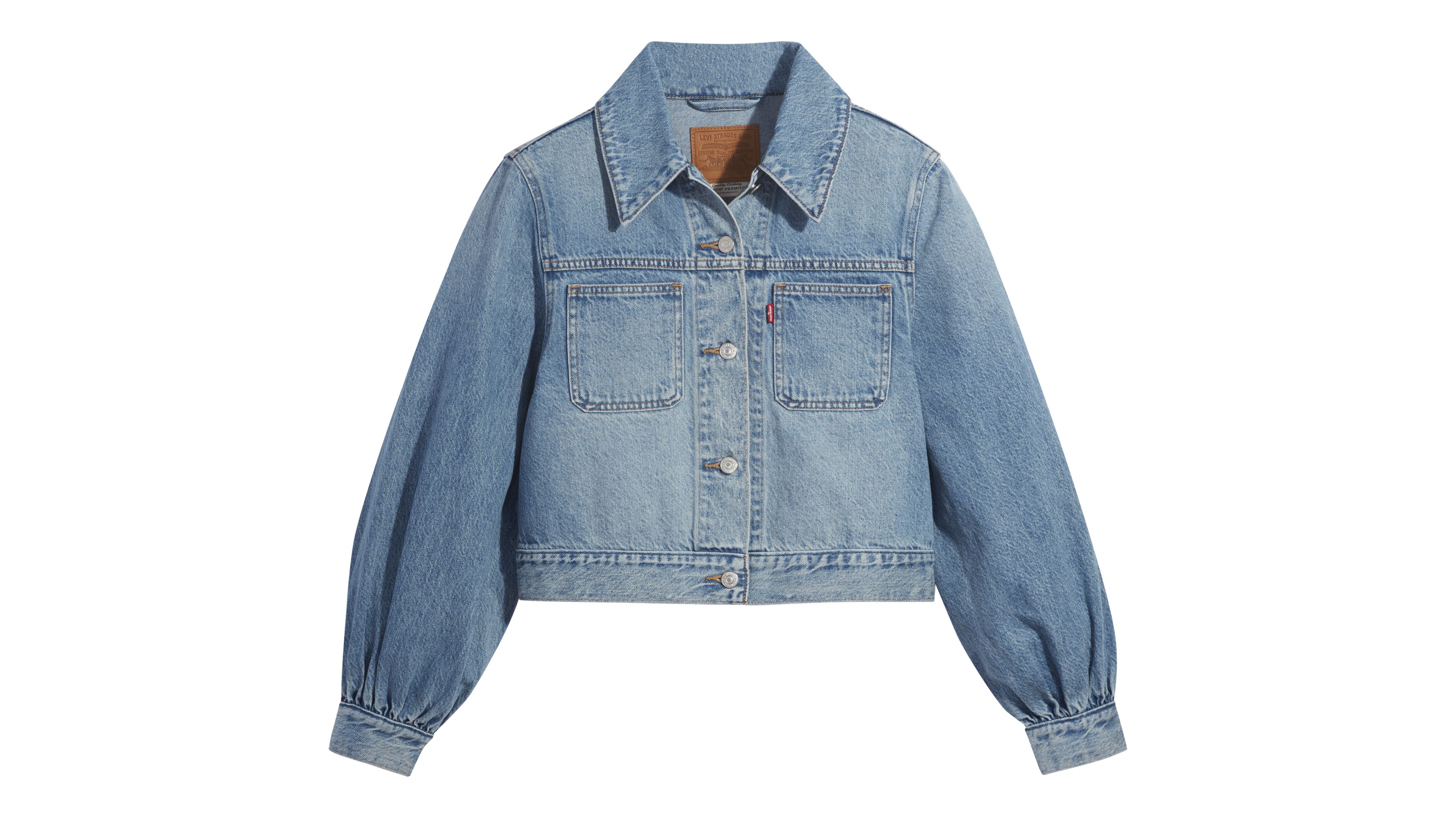 Levi's slouch store trucker jacket